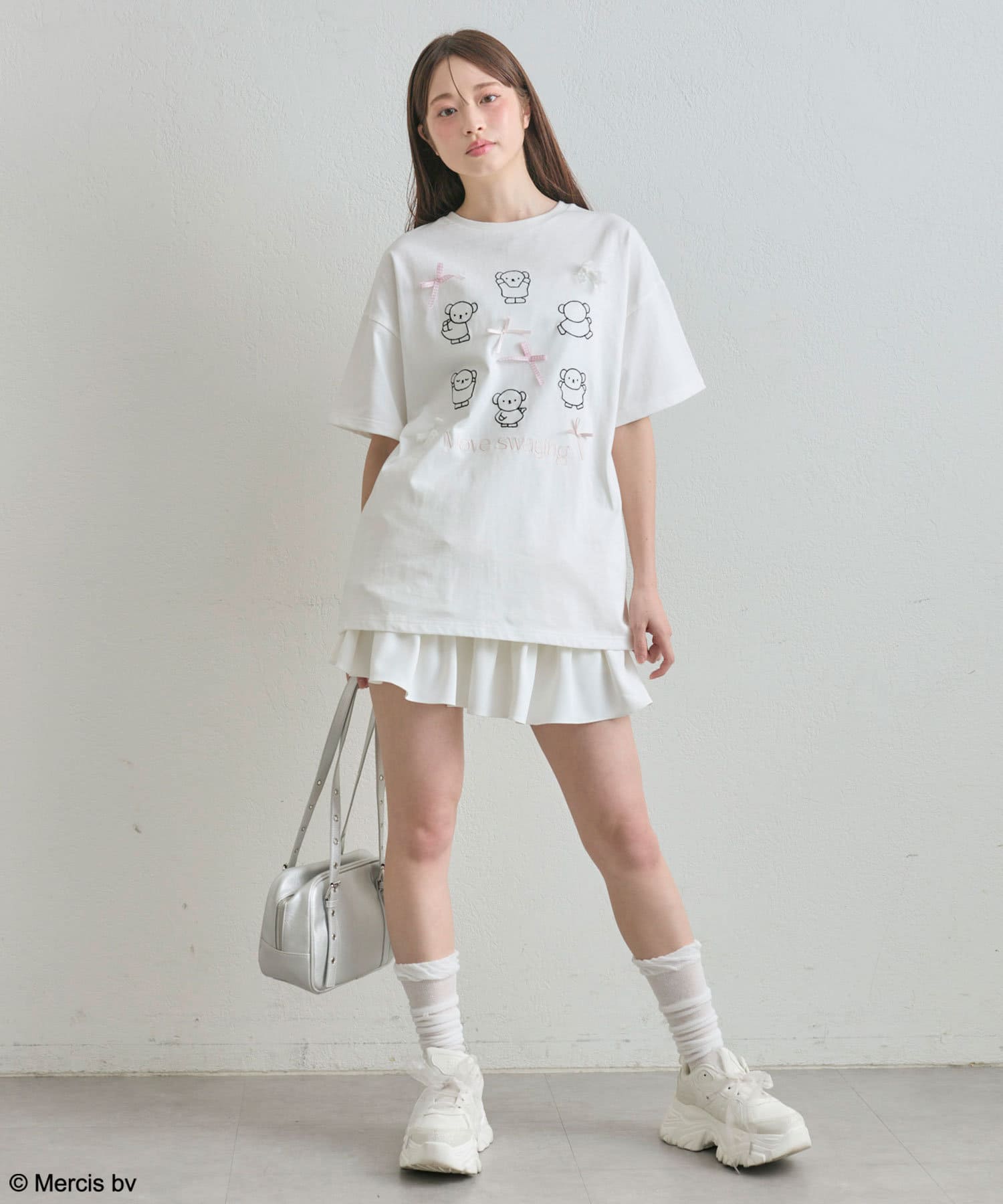 OLIVE des OLIVE(オリーブ デ オリーブ) miffy ribbon Big T
