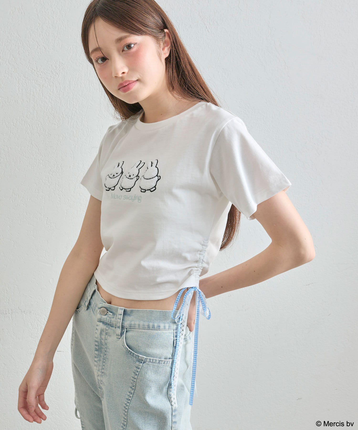 サガラ刺繍miffyチビT | OLIVE des OLIVE(オリーブ デ オリーブ