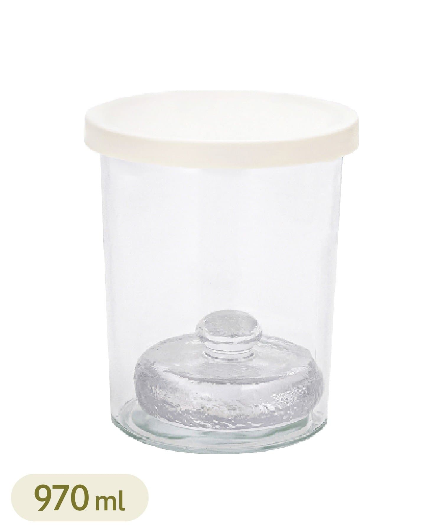 3COINS(スリーコインズ) ガラス漬物保存容器：M（970ml）