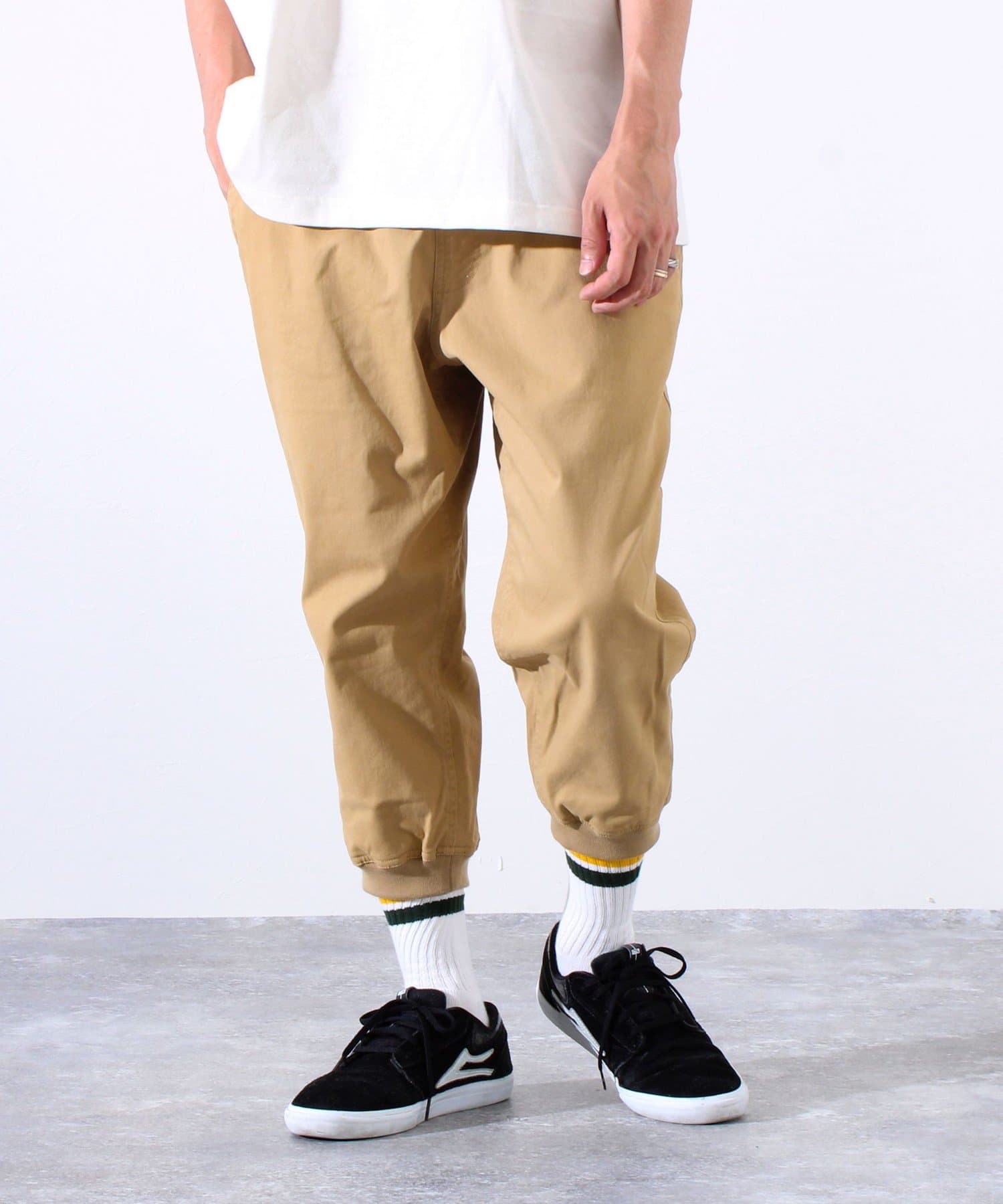 FREDY & GLOSTER(フレディ アンド グロスター) 【Duckster/ダックスター】ストレッチツイル リブクロップドパンツ