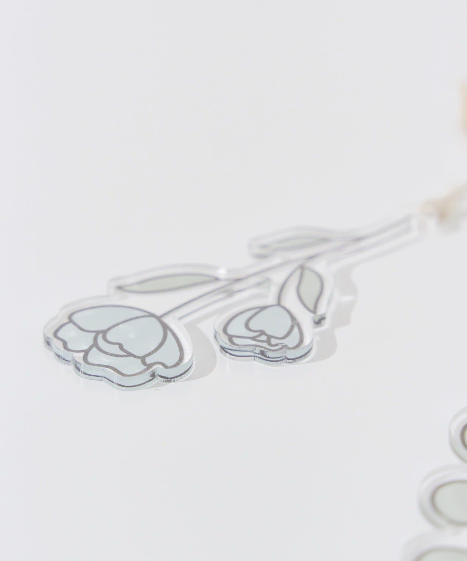 salut!(サリュ) アクリルフラワーガーランド／Flower Art Glass
