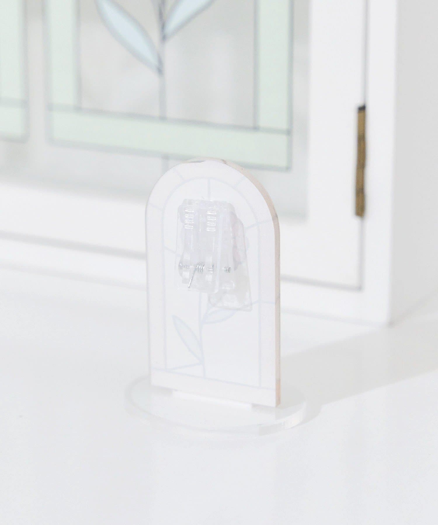 salut!(サリュ) アクリルスタンドクリップ／Flower Art Glass