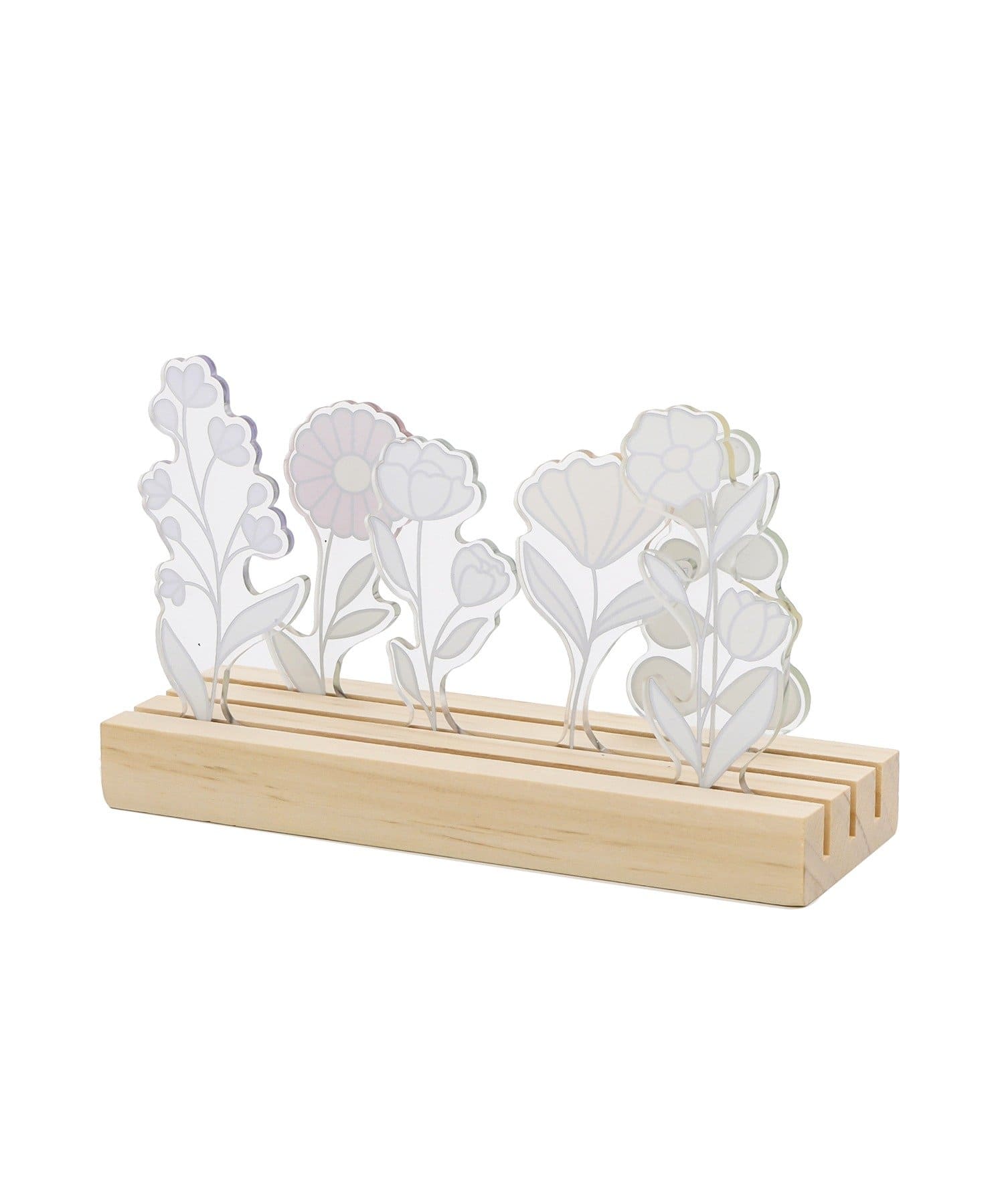 salut!(サリュ) アクリルスタンドフラワー／Flower Art Glass