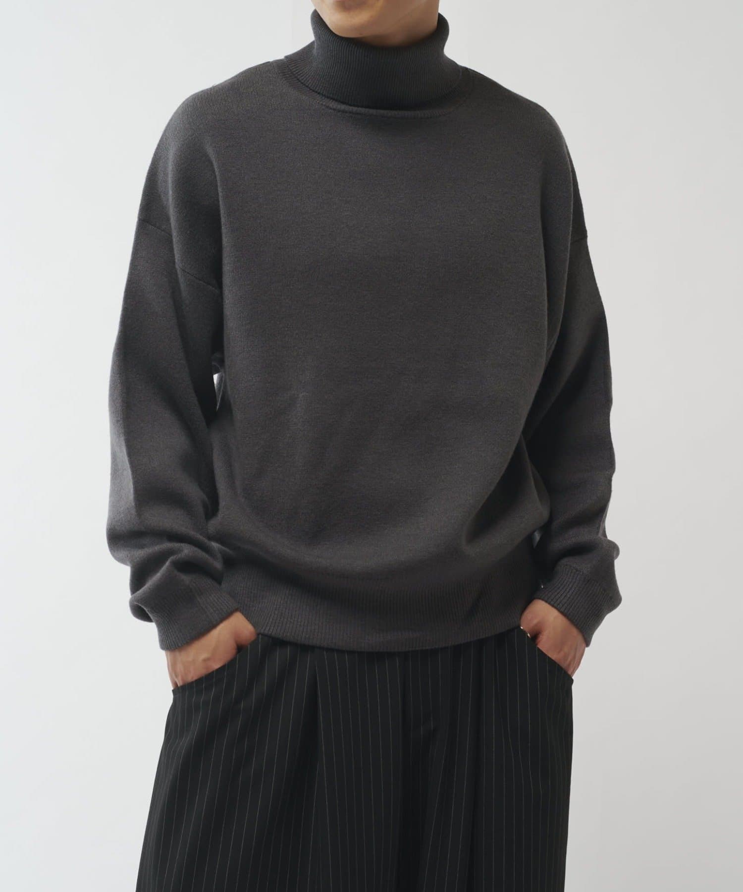 Lui's(ルイス) ウォッシャブルBIGニットタートル