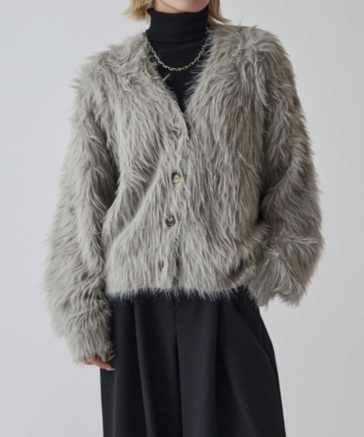 Lui's(ルイス) シャギーカーディガン