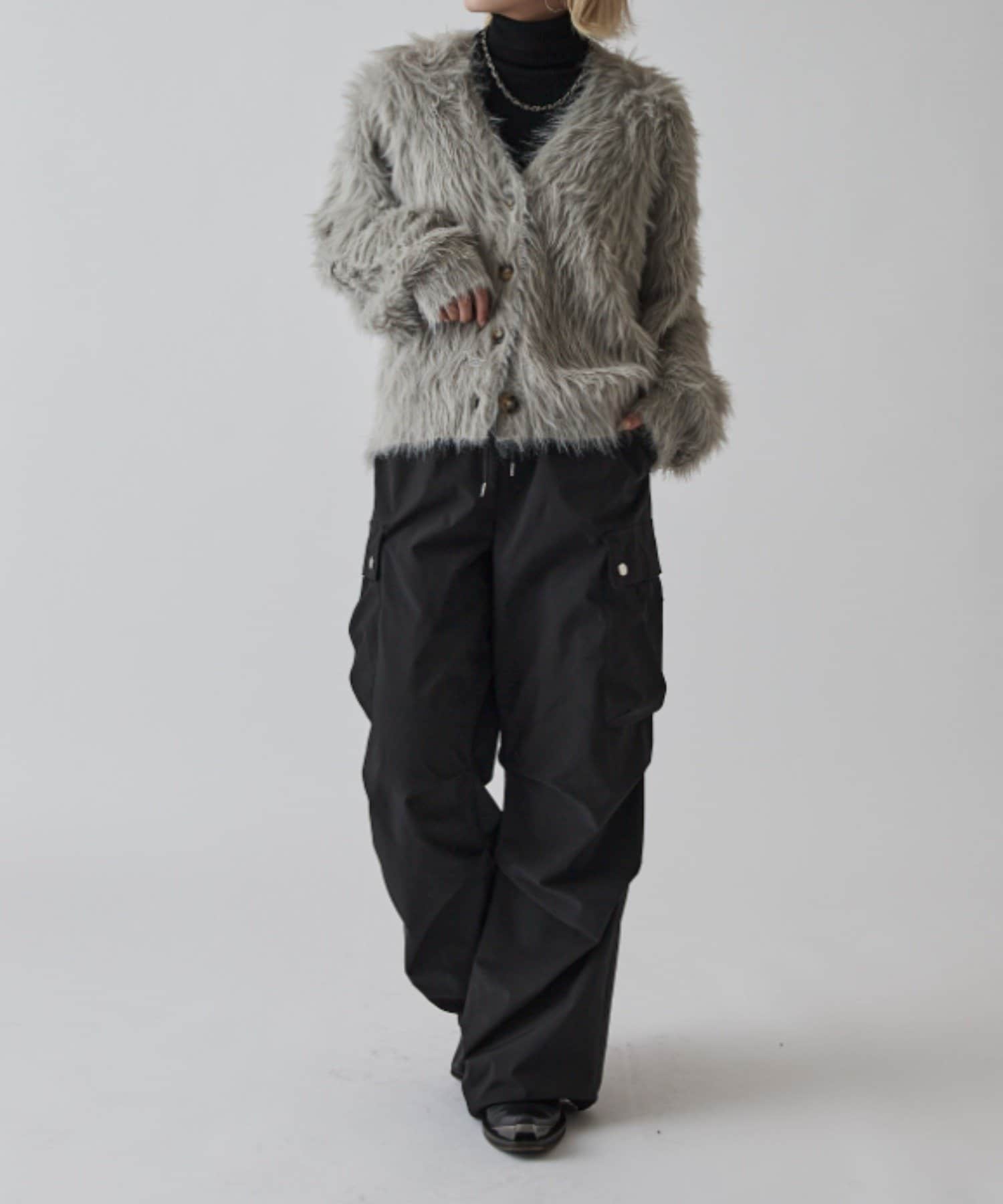 Lui's(ルイス) シャギーカーディガン