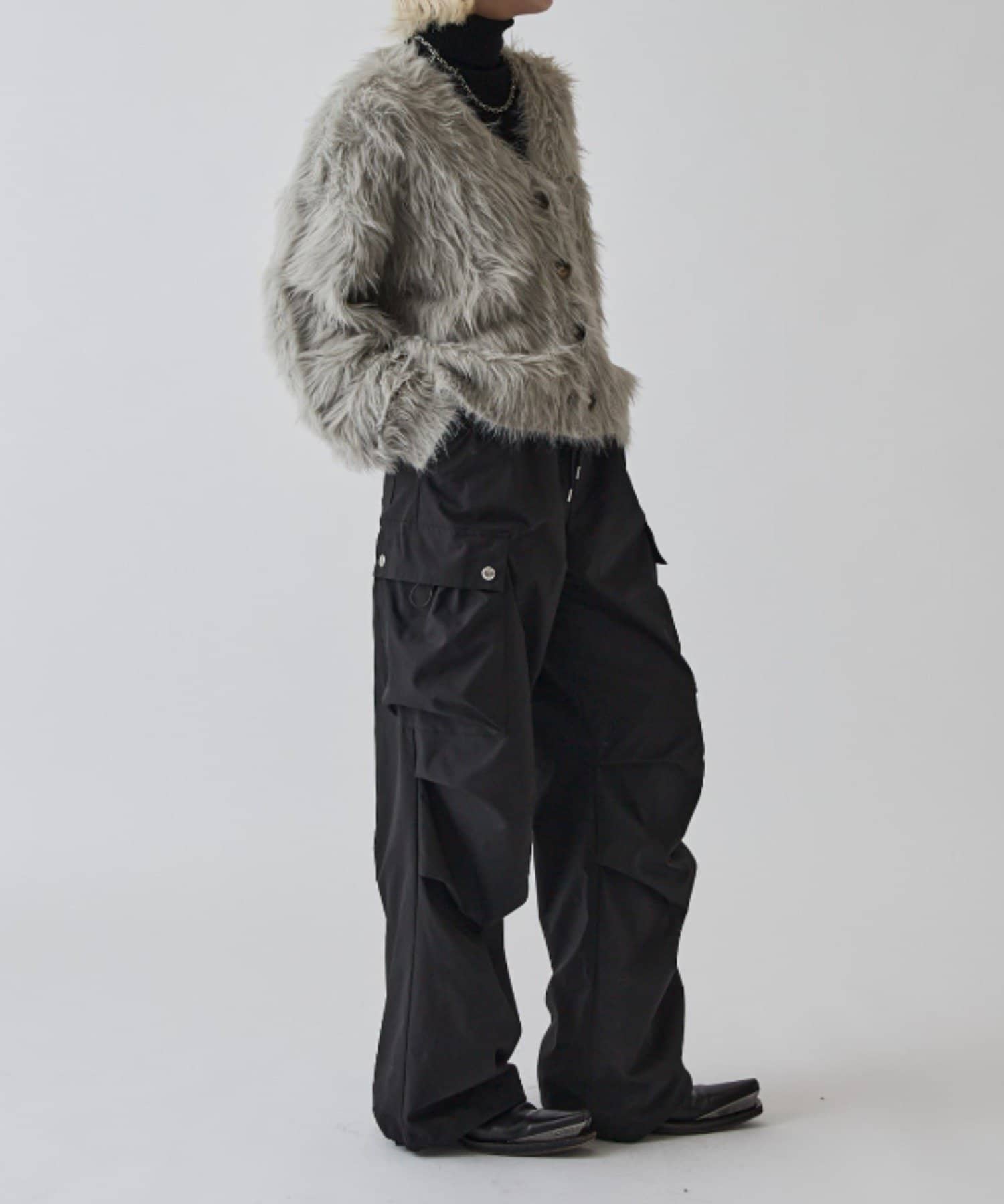 Lui's(ルイス) シャギーカーディガン