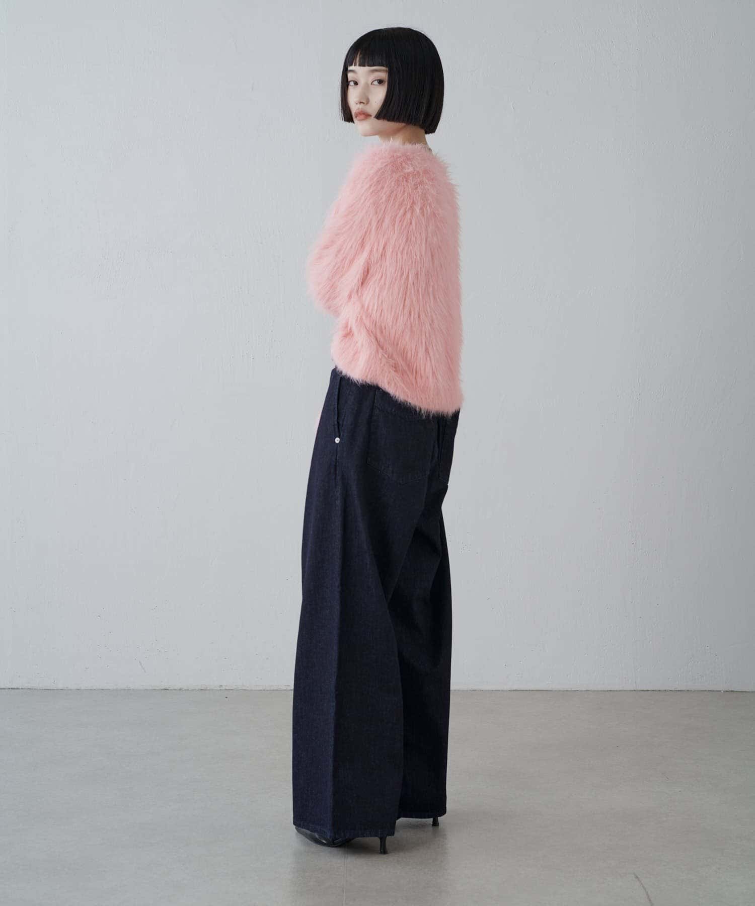 Lui's(ルイス) シャギークロップドニット