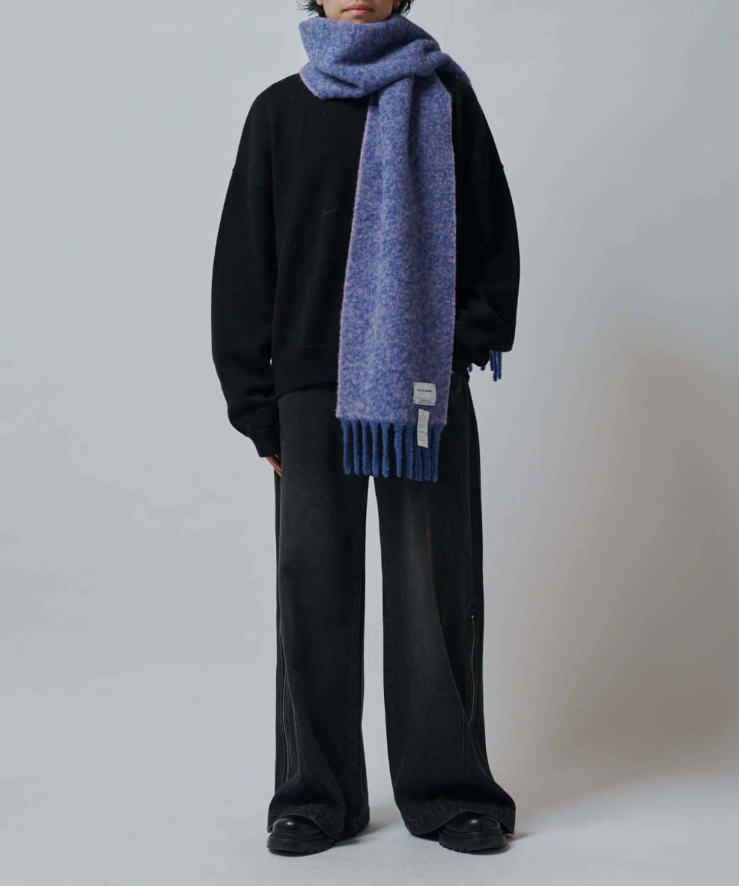 Lui's(ルイス) 【TIB】Two Colour Woolly Scarf