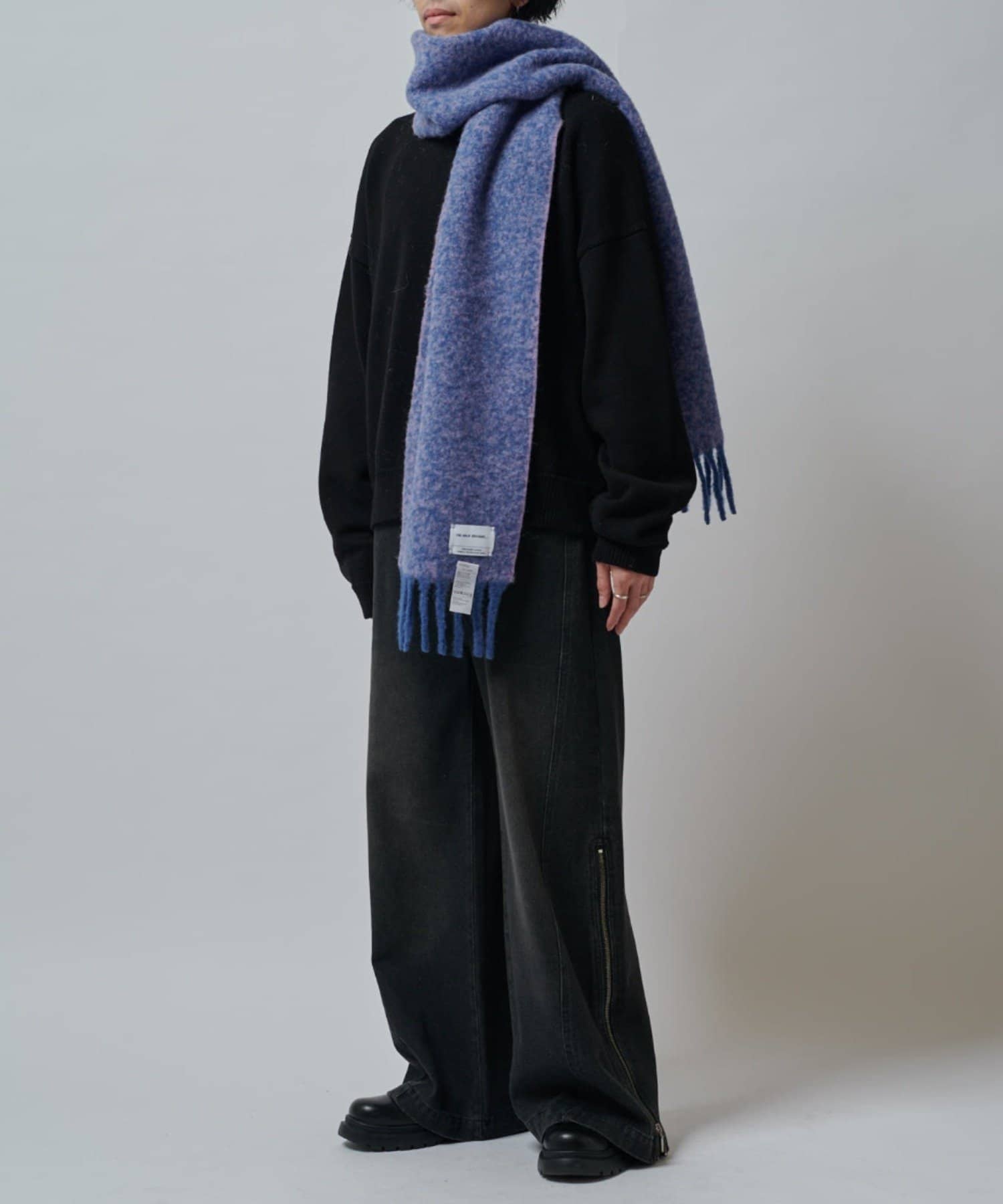 Lui's(ルイス) 【TIB】Two Colour Woolly Scarf