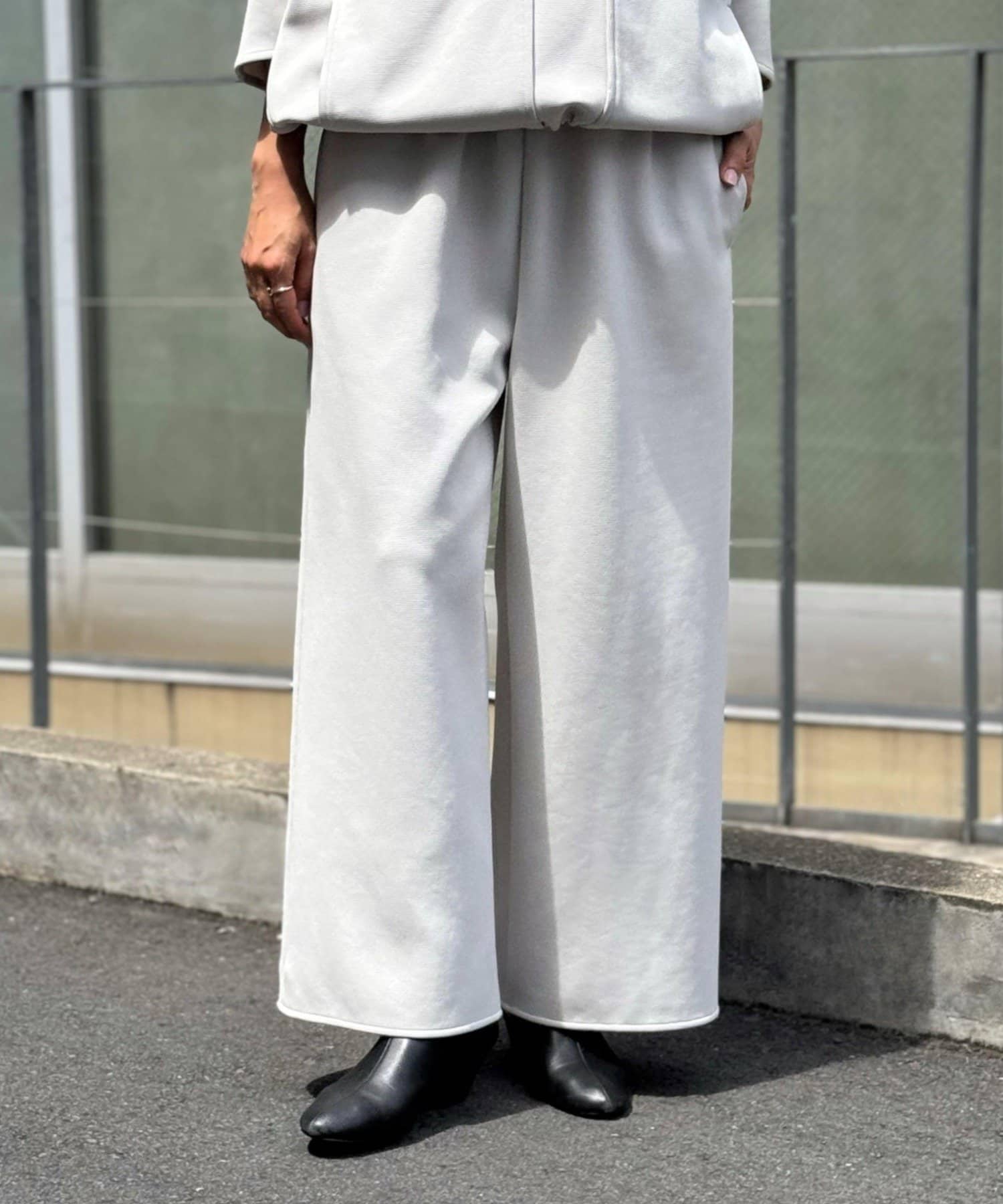 BEARDSLEY(ビアズリー) リップルダンボールウエストリブパンツ