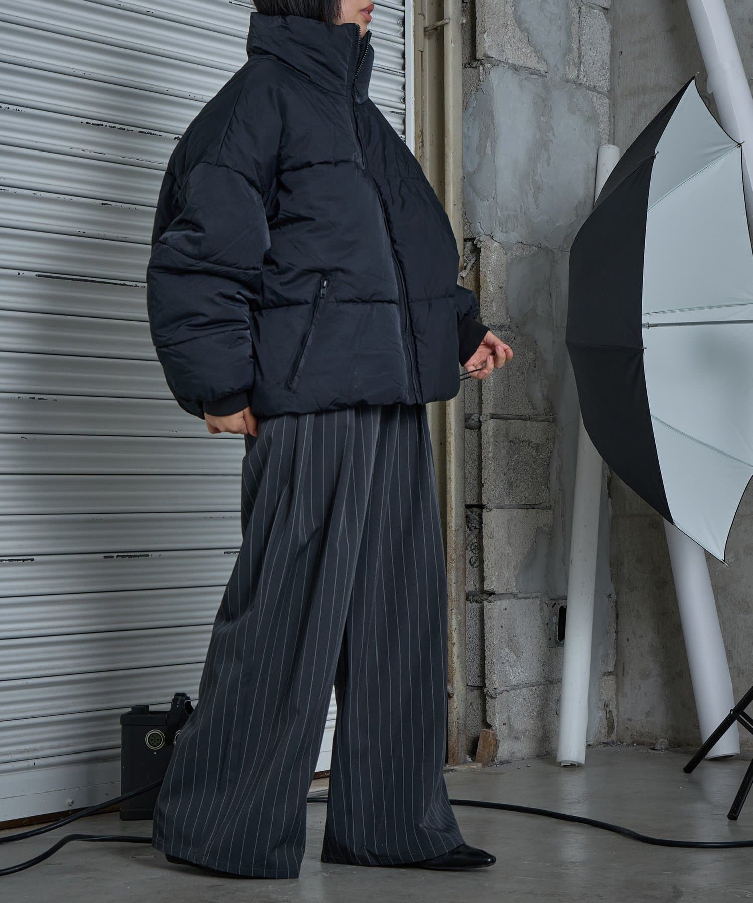 -goocy-(グーシー) スタンド中綿ジャケット