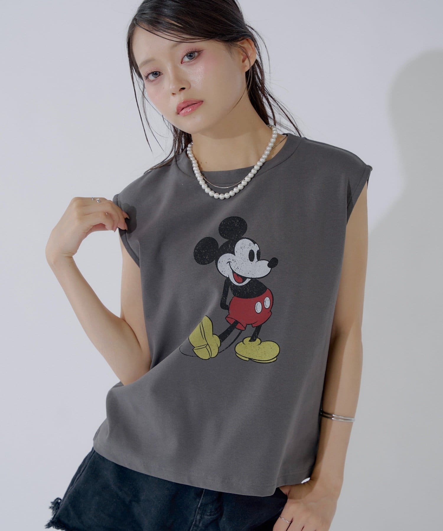 Chico(チコ) 【渋谷109店先行販売中】ミッキーノースリフレンチT