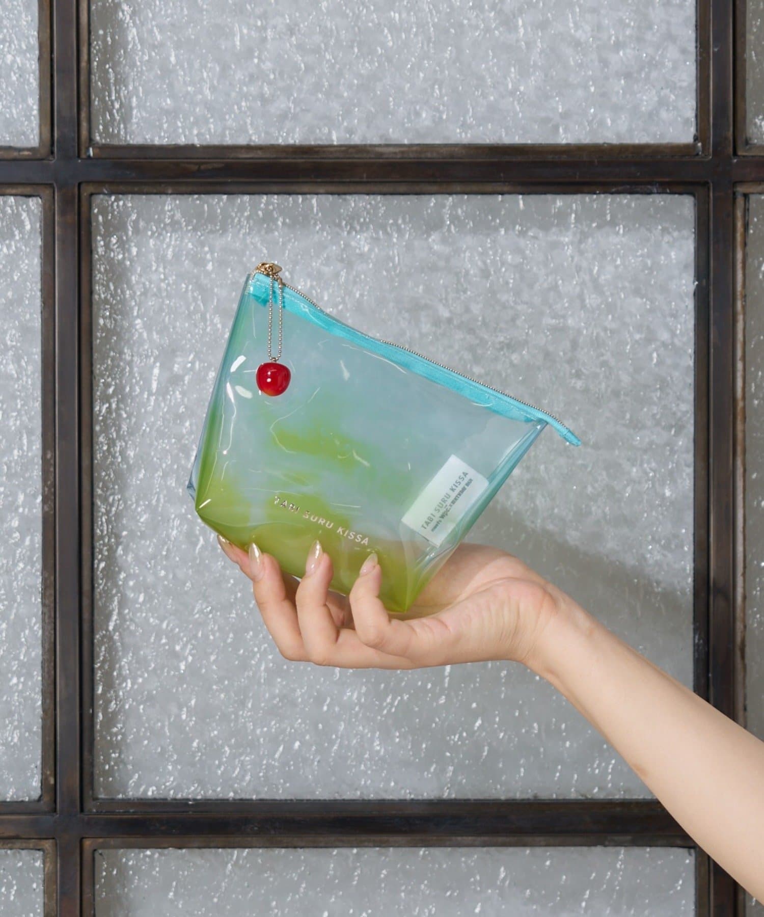 BIRTHDAY BAR(バースデイバー) 旅する喫茶×BIRTHDAY BAR　クリアポーチ