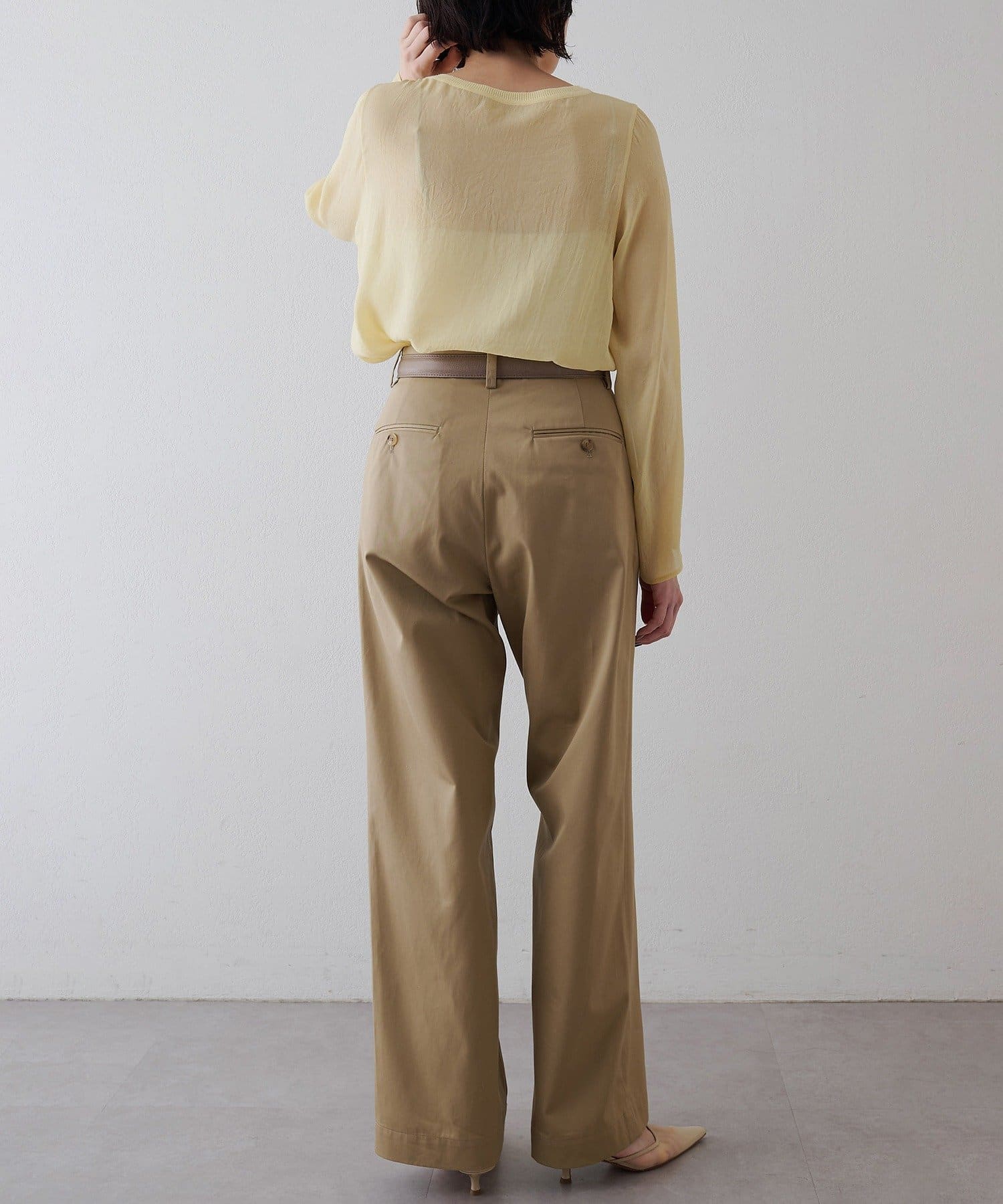 Drawing Numbers(ドローイングナンバーズ) トリアセポリシースルーブラウス