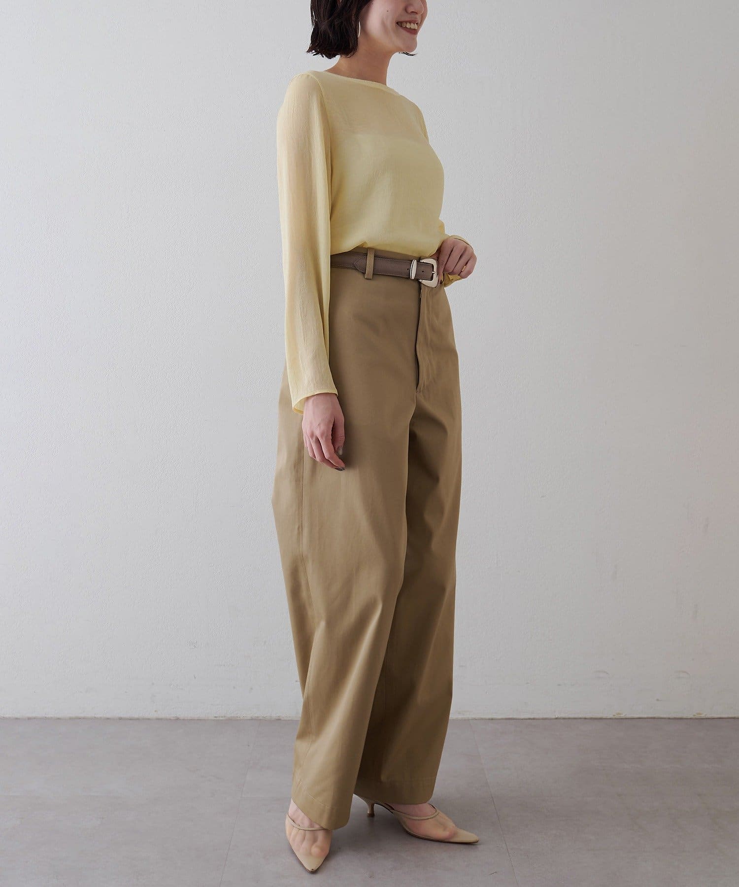 Drawing Numbers(ドローイングナンバーズ) トリアセポリシースルーブラウス