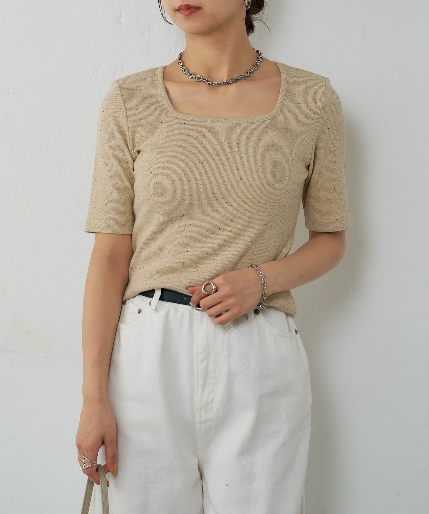 ネップテレコスクエア5分袖プルオーバー | COLONY 2139(コロニー