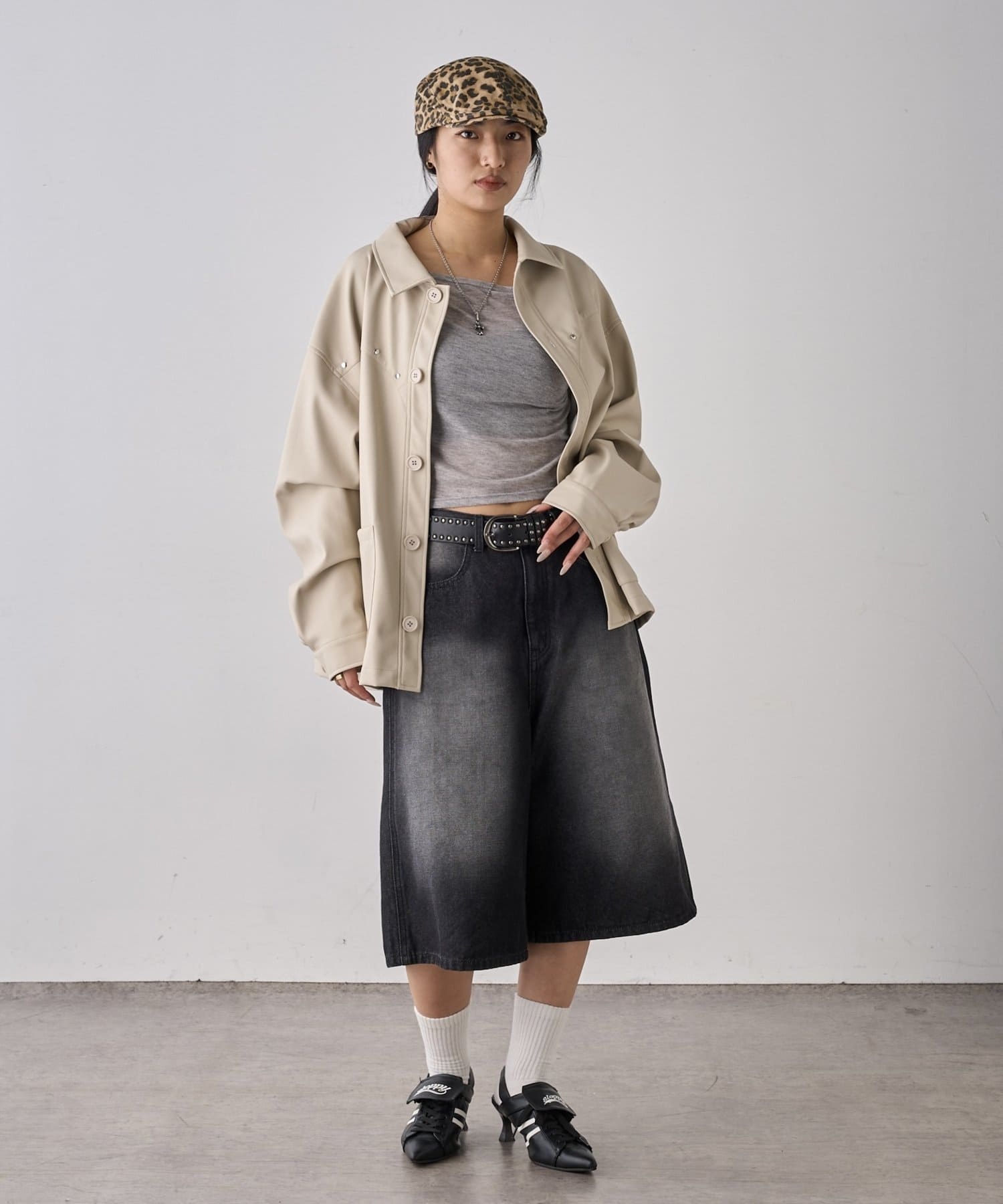 OUTLET(アウトレット) 【WHO'S WHO gallery】スタッズアソートジャケット