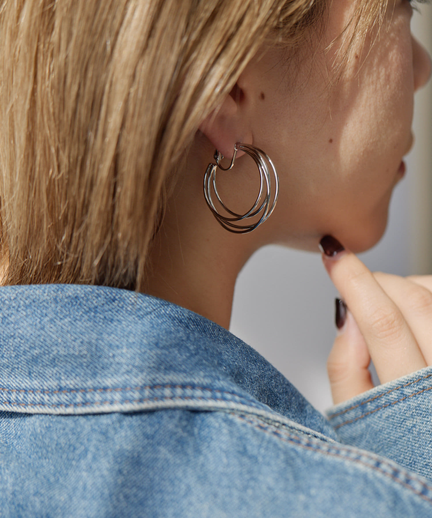 OUTLET(アウトレット) 【ear PAPILLONNER】多連フープイヤリング