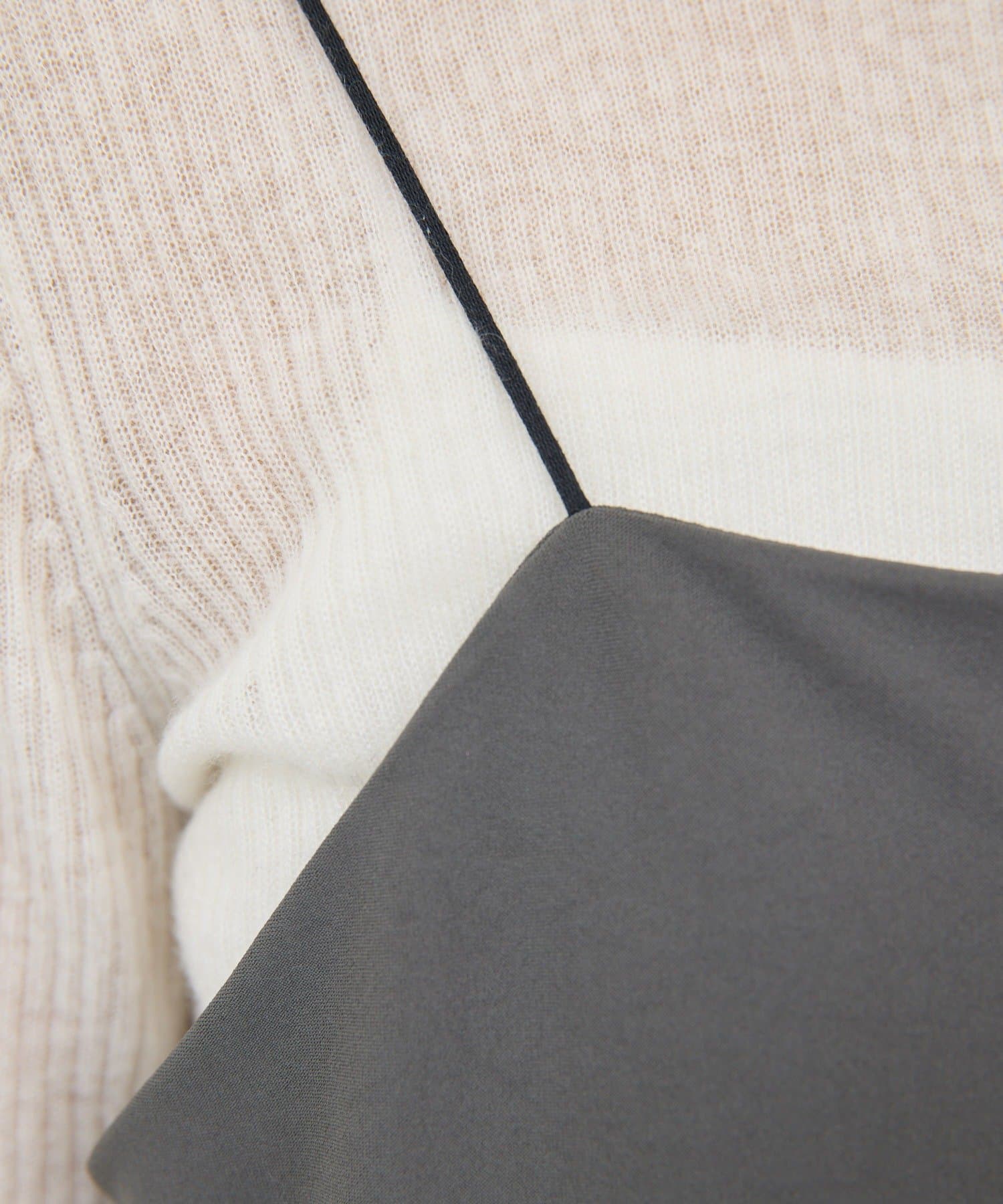 GALLARDAGALANTE(ガリャルダガランテ) 【新色CGY登場！】【3サイズ展開】ストレッチマキシキャミワンピース