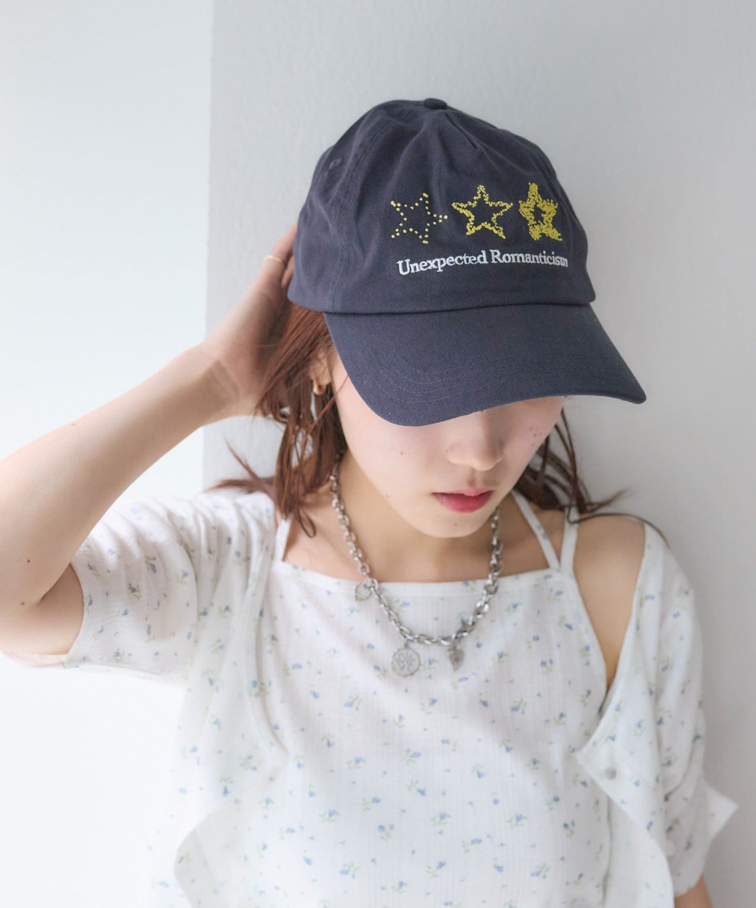 w closet(ダブルクローゼット) starロゴキャップ
