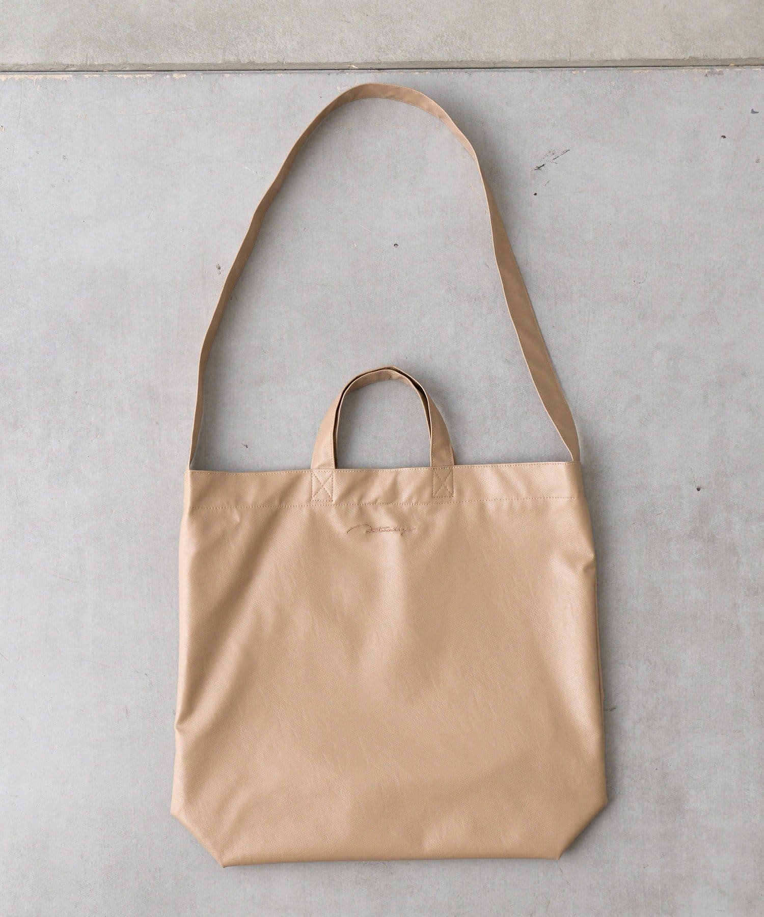 BIRTHDAY BAR(バースデイバー) ライトフェイクレザー2WAYショルダーバッグ