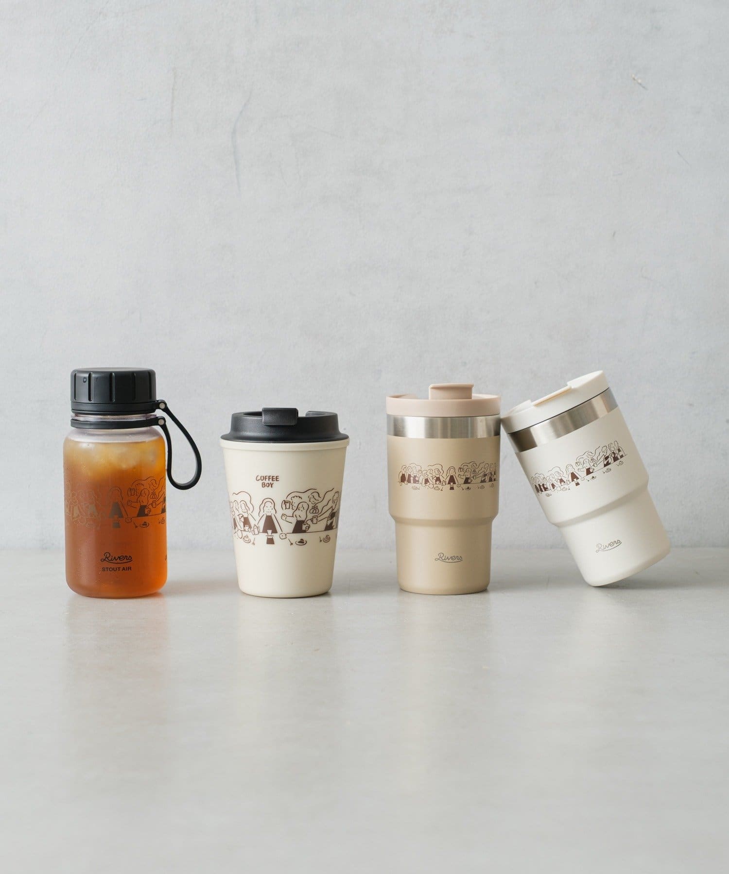 BIRTHDAY BAR(バースデイバー) 【BIRTHDAY BAR EC先行販売！】RIVERSE×COFFEE BOY ウォールマグシェイド LAST AFTER COFFEE