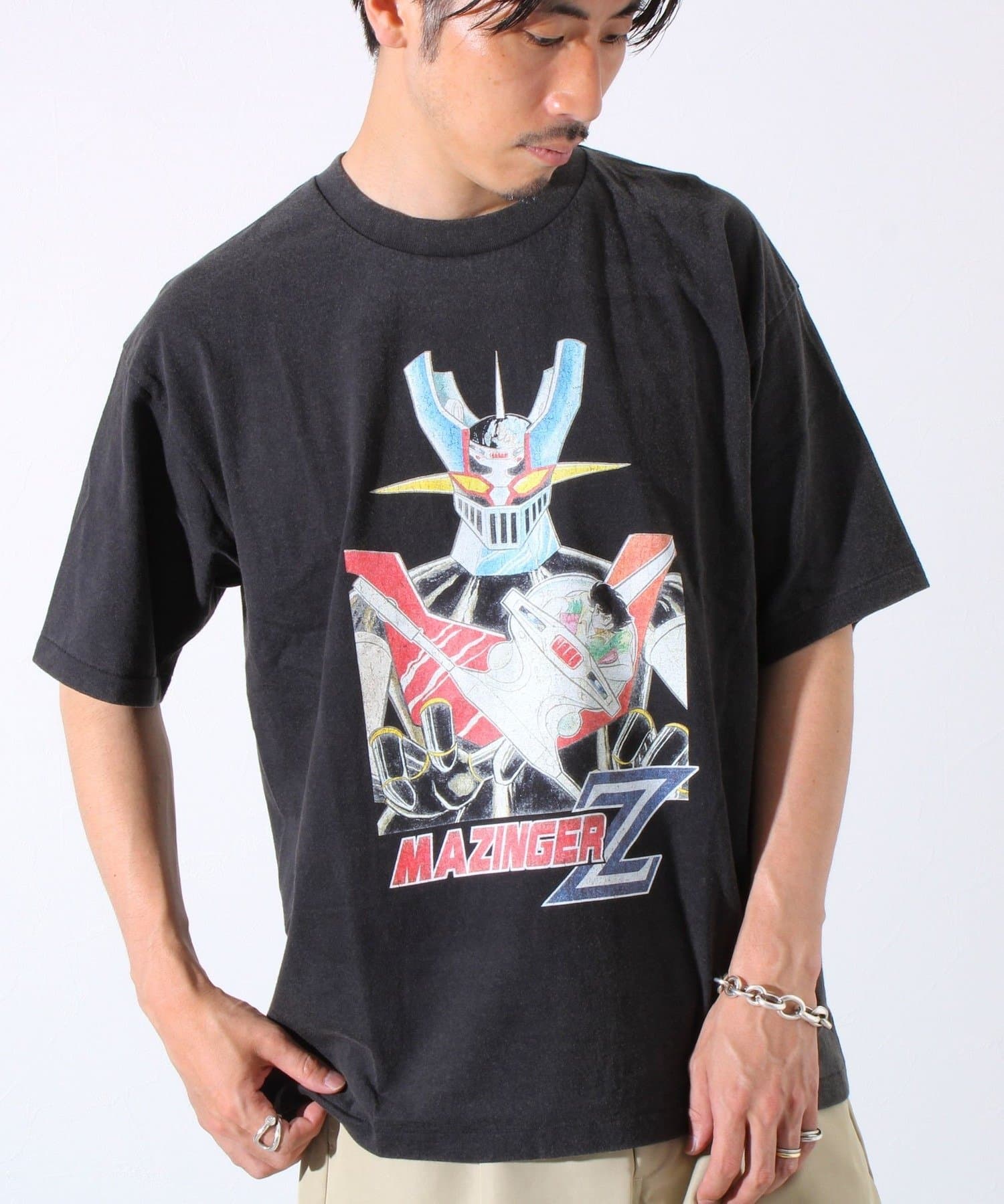 FREDY & GLOSTER(フレディ アンド グロスター) 昭和アニメヒーローTシャツ（スピードレーサー・ガッチャマン・マジンガーZ）