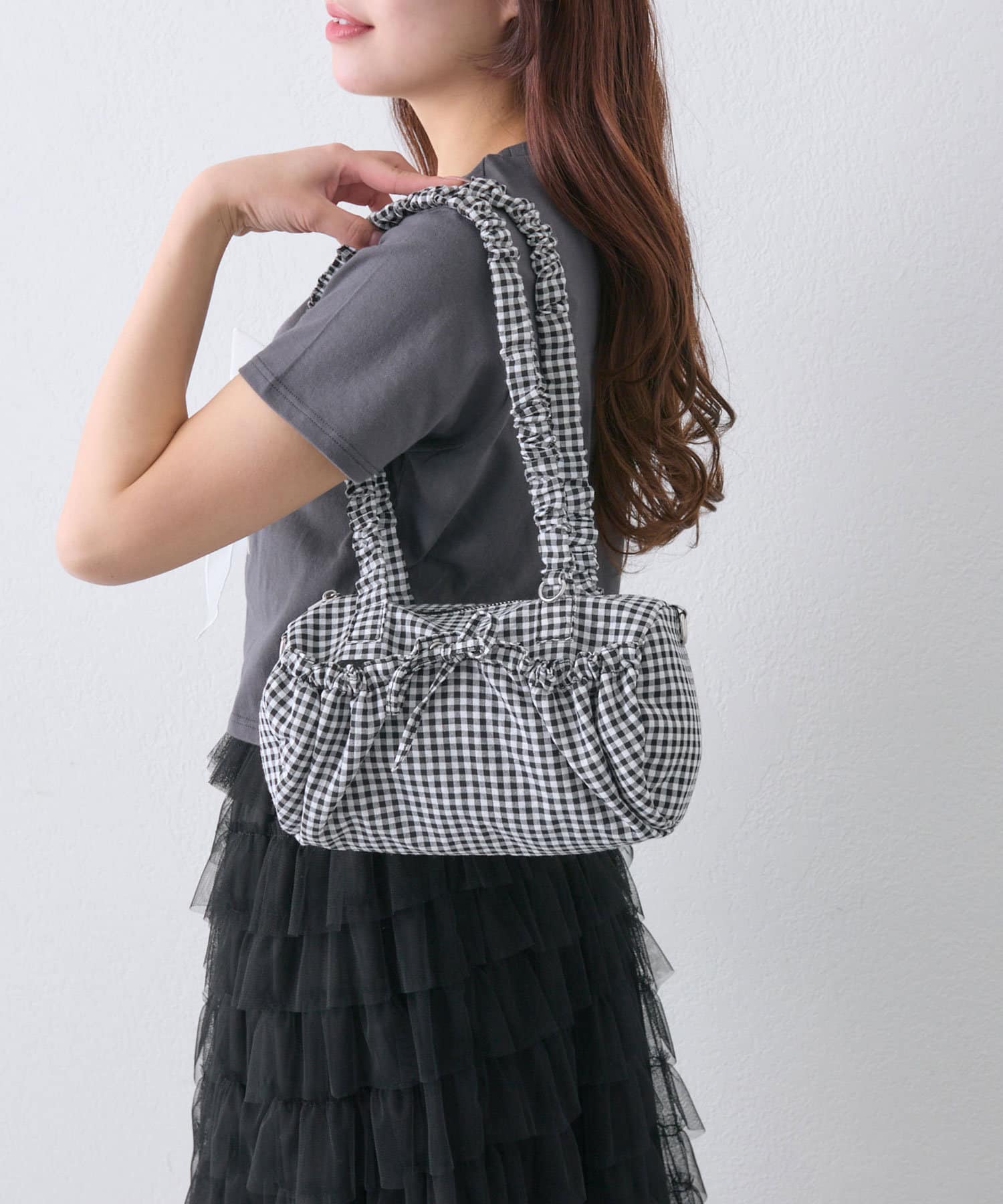 NICE CLAUP / OLIVE des OLIVE OUTLET(ナイスクラップ  / オリーブ デ オリーブ アウトレット) 【OLIVE des OLIVE】ナイロンドロストドラムバッグ
