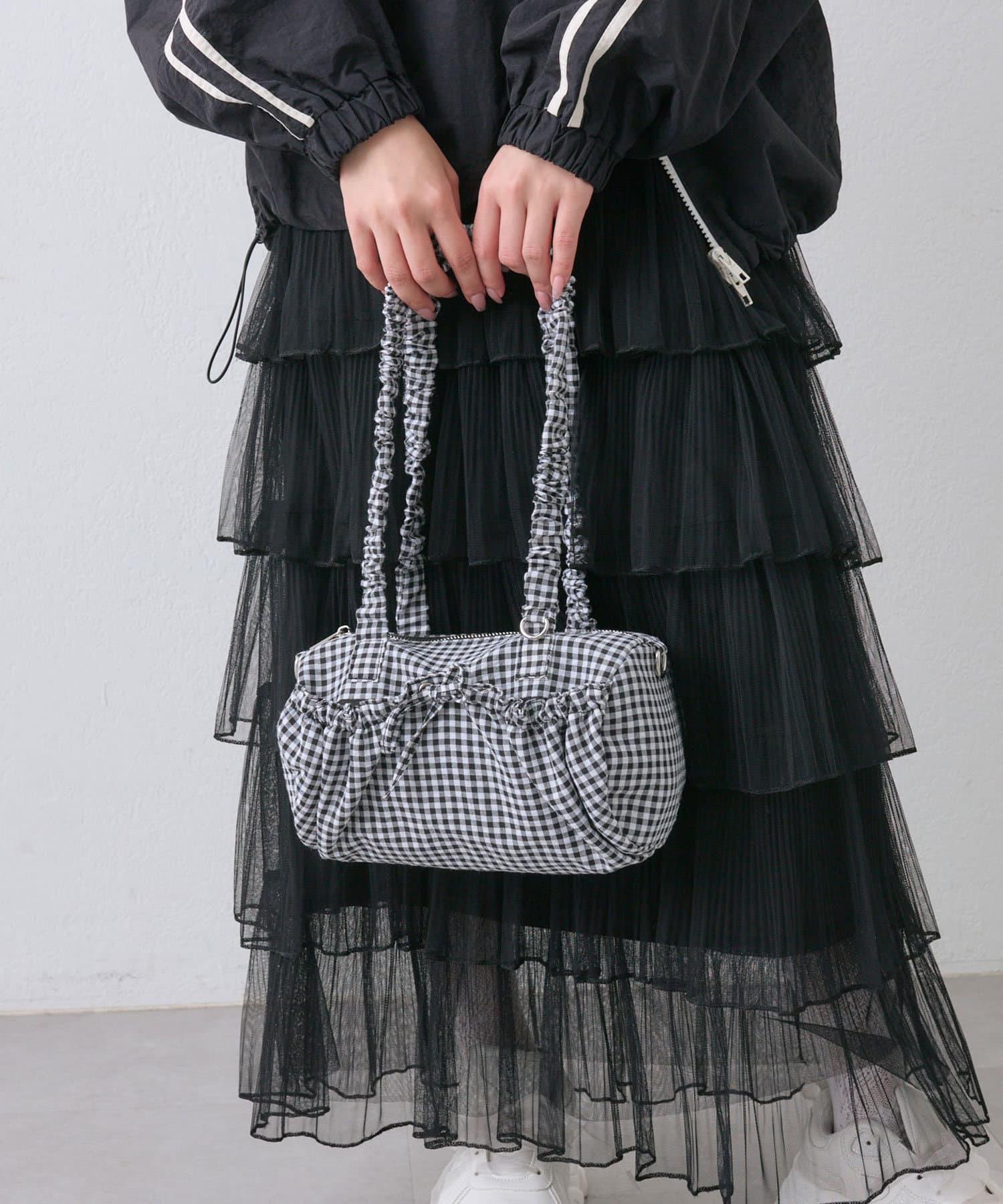 NICE CLAUP / OLIVE des OLIVE OUTLET(ナイスクラップ  / オリーブ デ オリーブ アウトレット) 【OLIVE des OLIVE】ナイロンドロストドラムバッグ