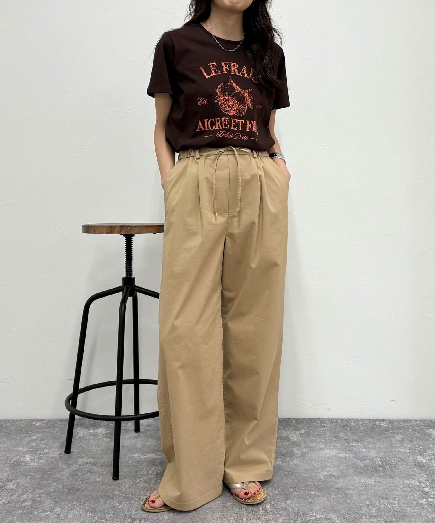 FREDY & GLOSTER(フレディ アンド グロスター) LemonコンパクトグラフィックTシャツ