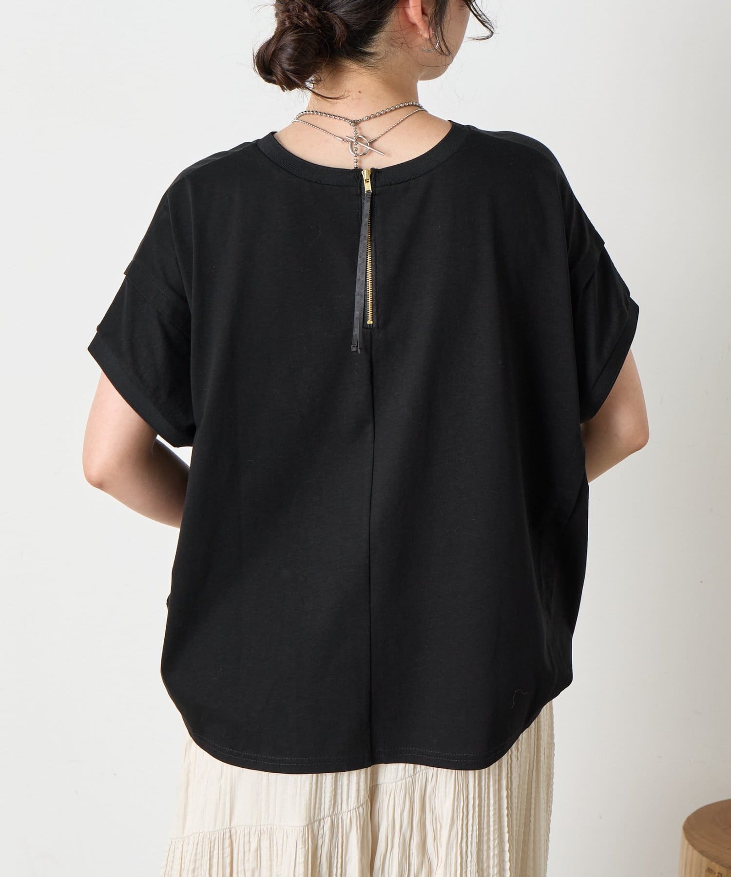 Jena　espace merveilleux(ジェナ　エスパスメルヴェイユ) バックファスナーポケットT