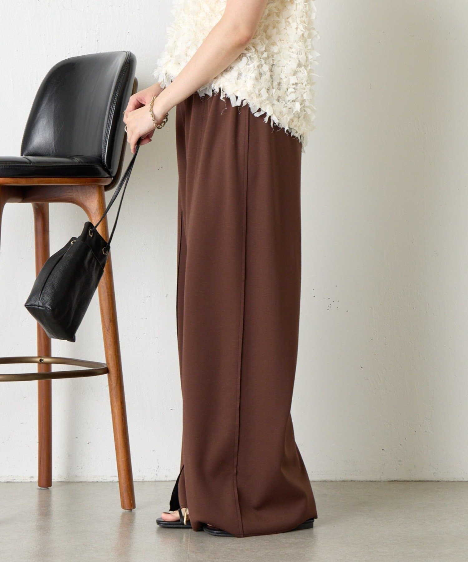 Jena　espace merveilleux(ジェナ　エスパスメルヴェイユ) 【名品】リバーシブルボンディングパンツ