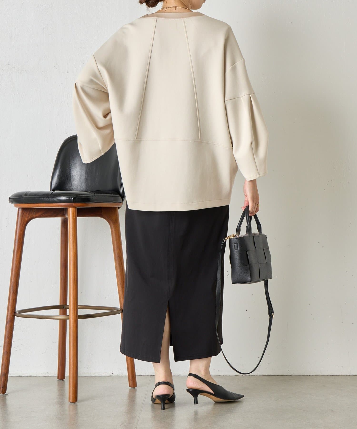 Jena espace merveilleux チューリップスリーブジャケット セレモニーにも】チューリップスリーブジャケット | Jena espace