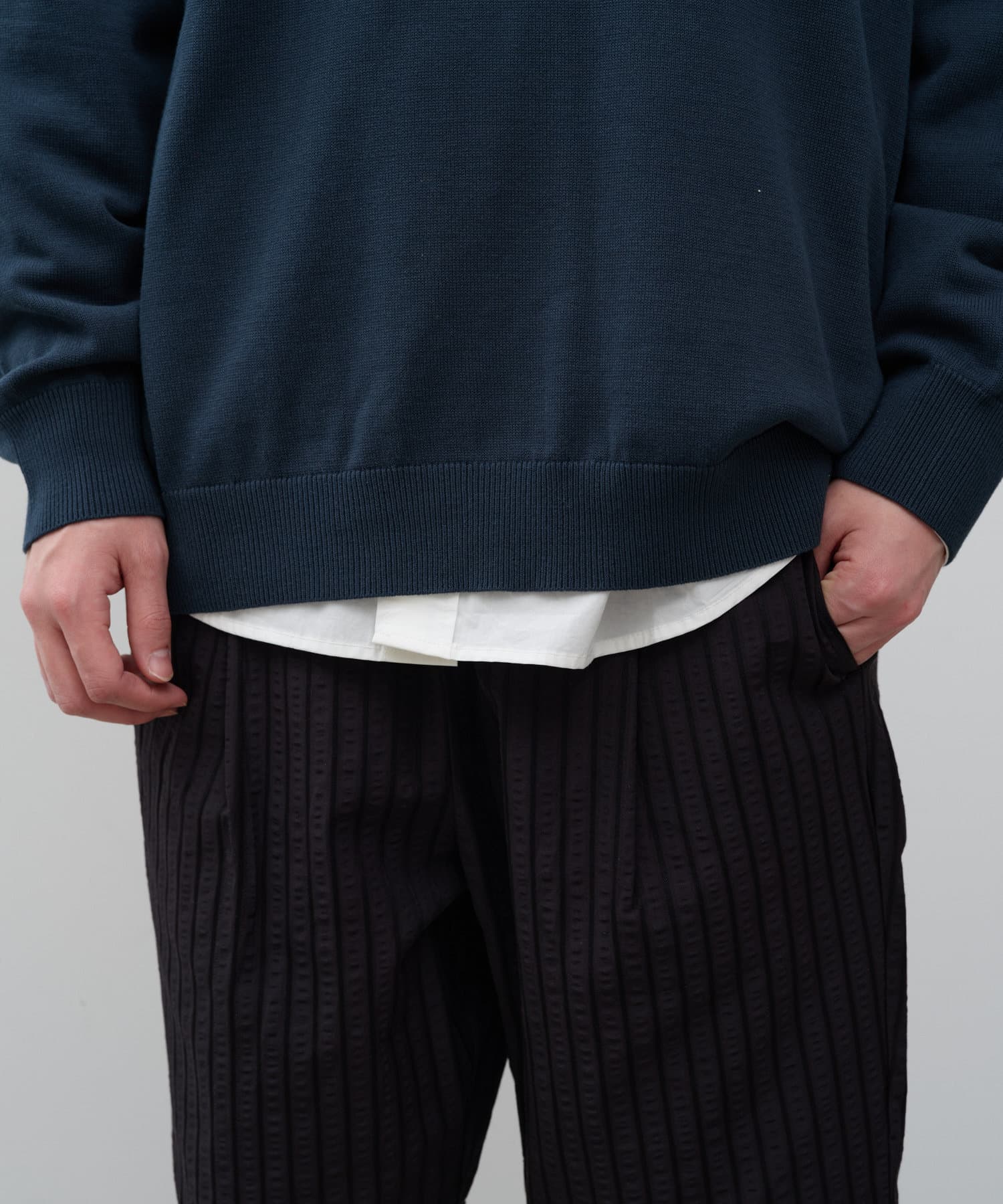 OUTLET(アウトレット) 【Kastane】ファインニットポロシャツ