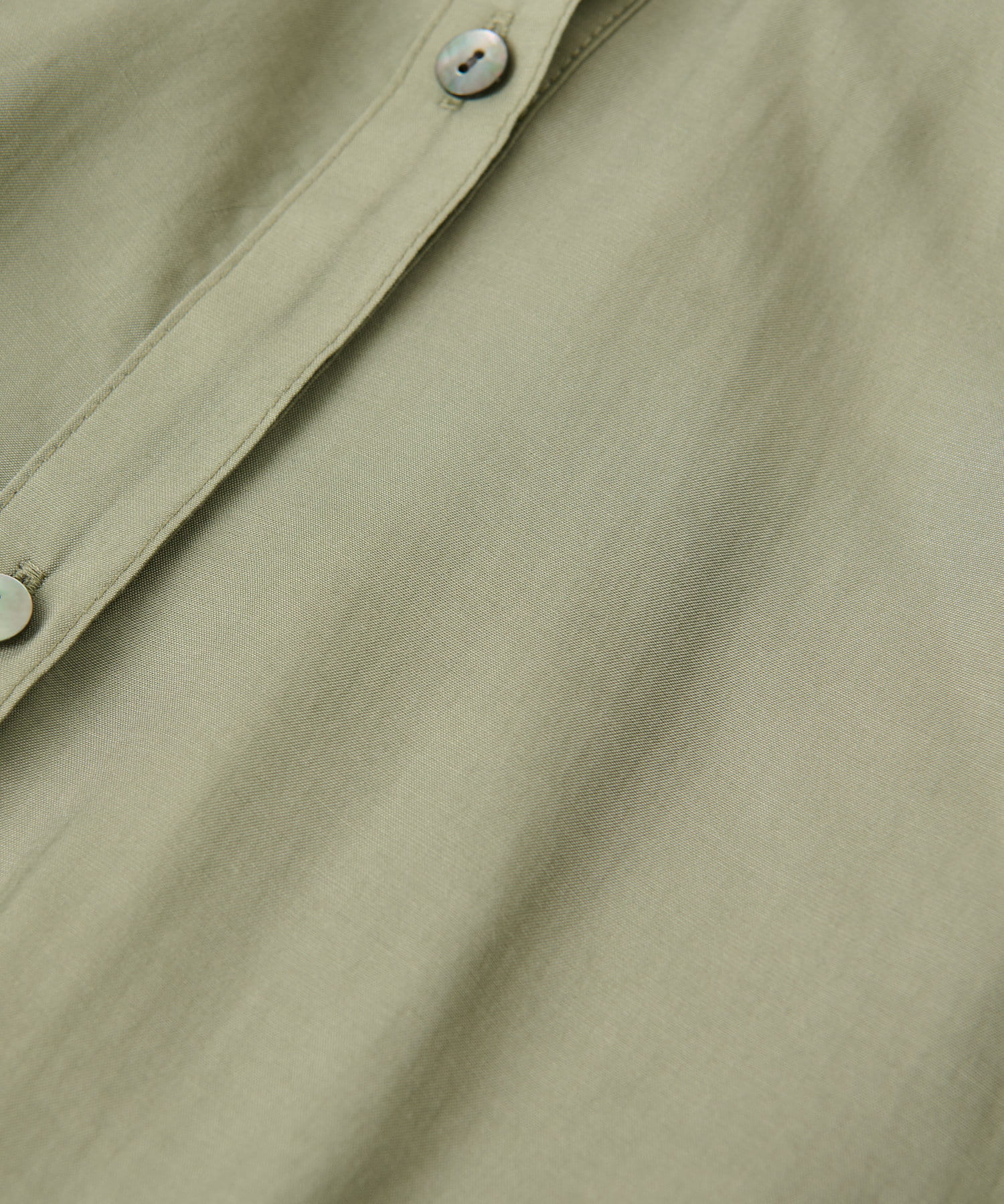 OUTLET(アウトレット) 【un dix cors】シャツカラー半袖ワンピース