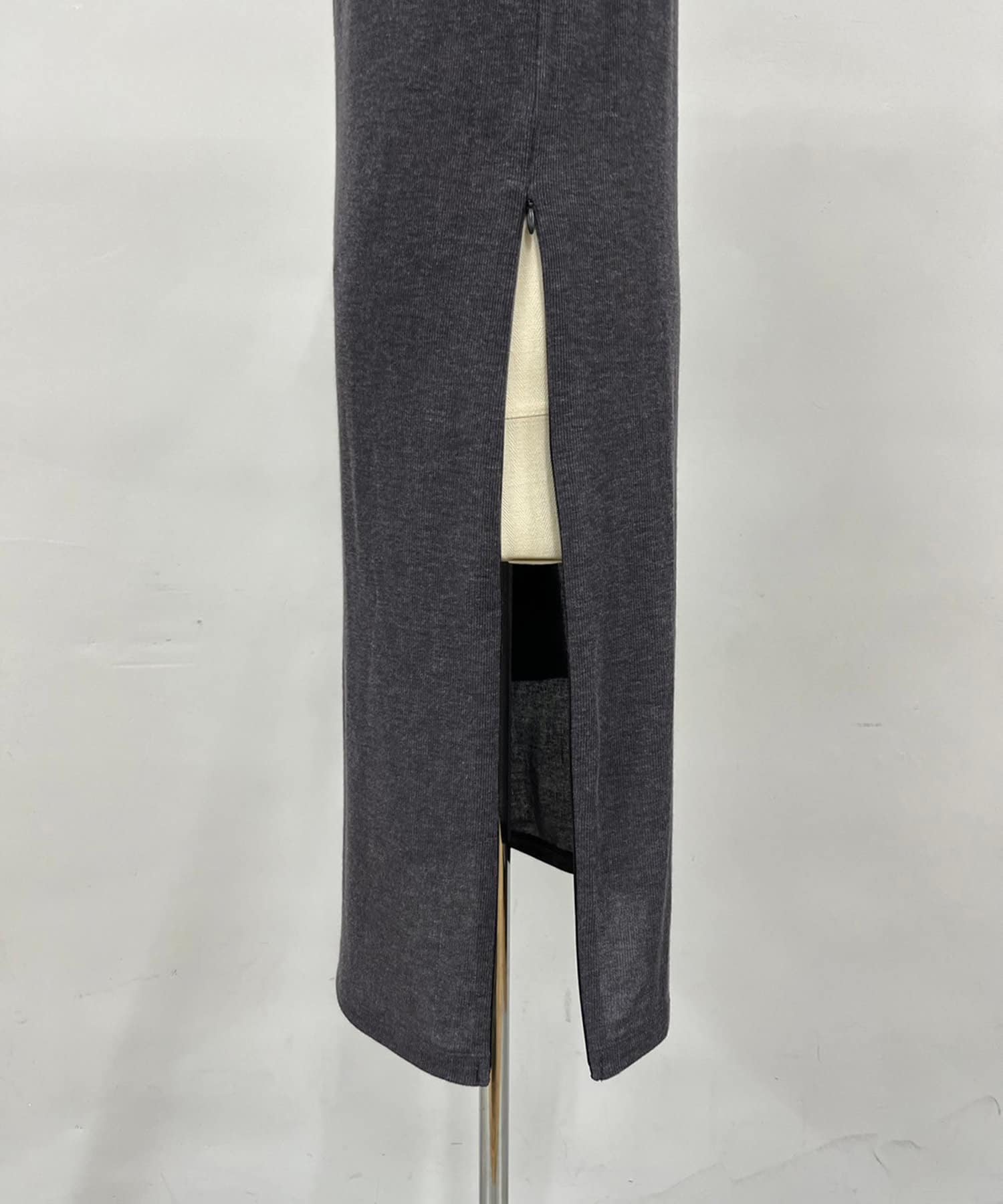 OUTLET(アウトレット) 【Pasterip】One shoulder rib tunic