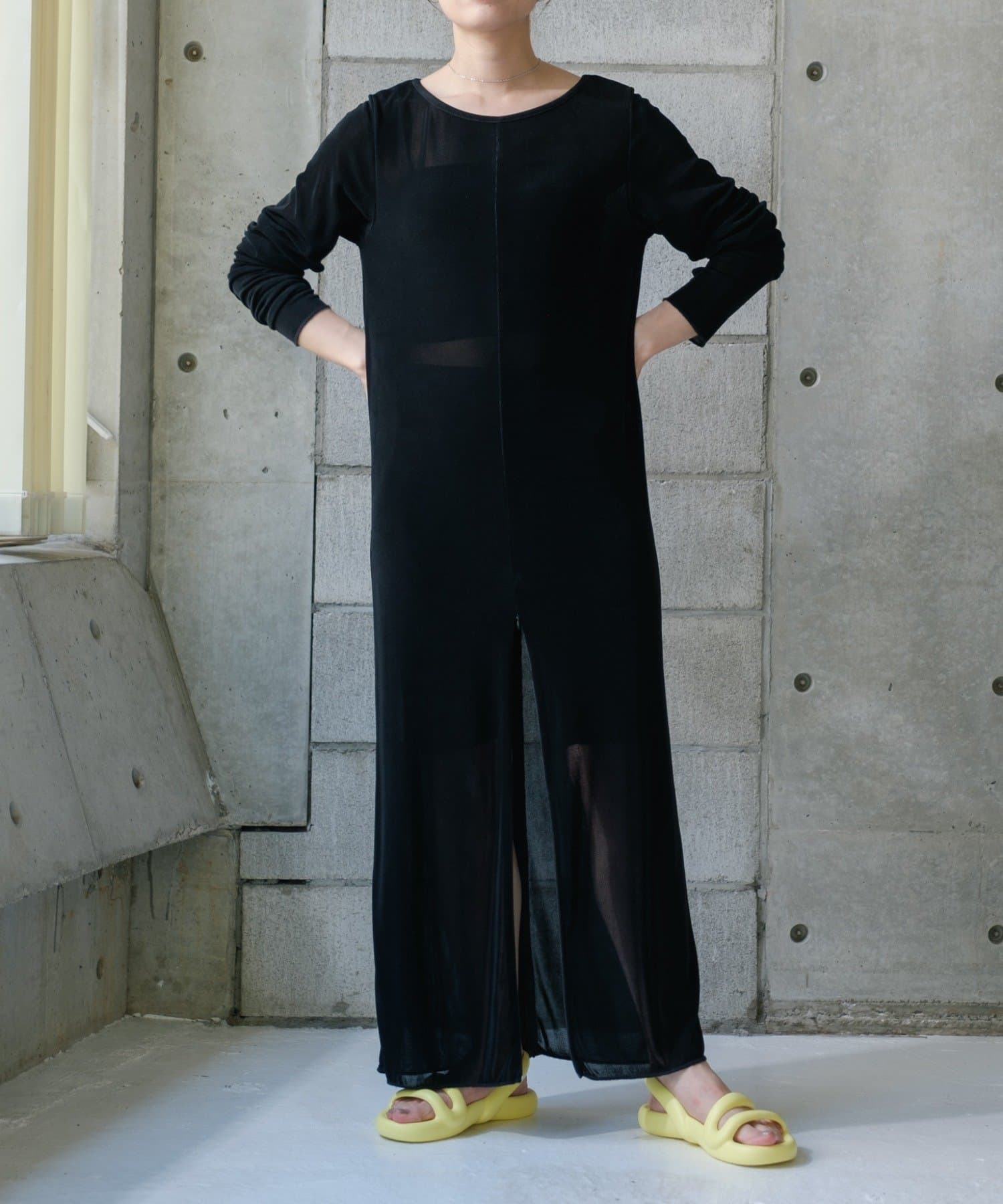 Pasterip パセリSheer rib zip skirt Sheer rib zip skirt | Pasterip(パセリ)レディース | PAL