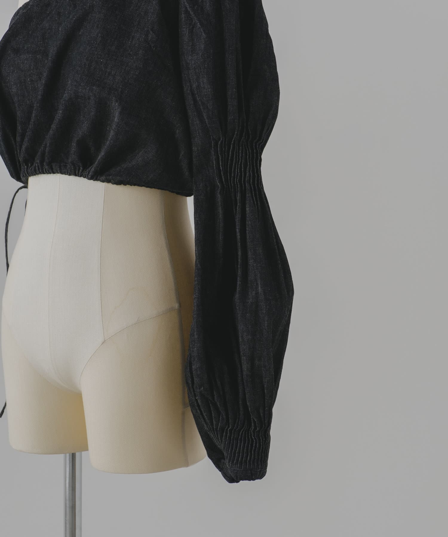 OUTLET(アウトレット) 【Pasterip】One shoulder denim top