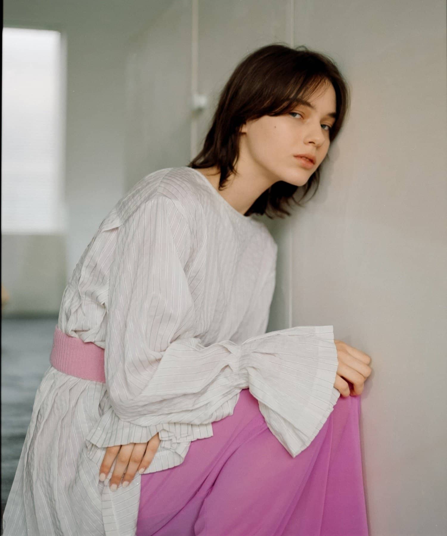 Pasterip】Pleated design blouse | OUTLET(アウトレット)レディース 