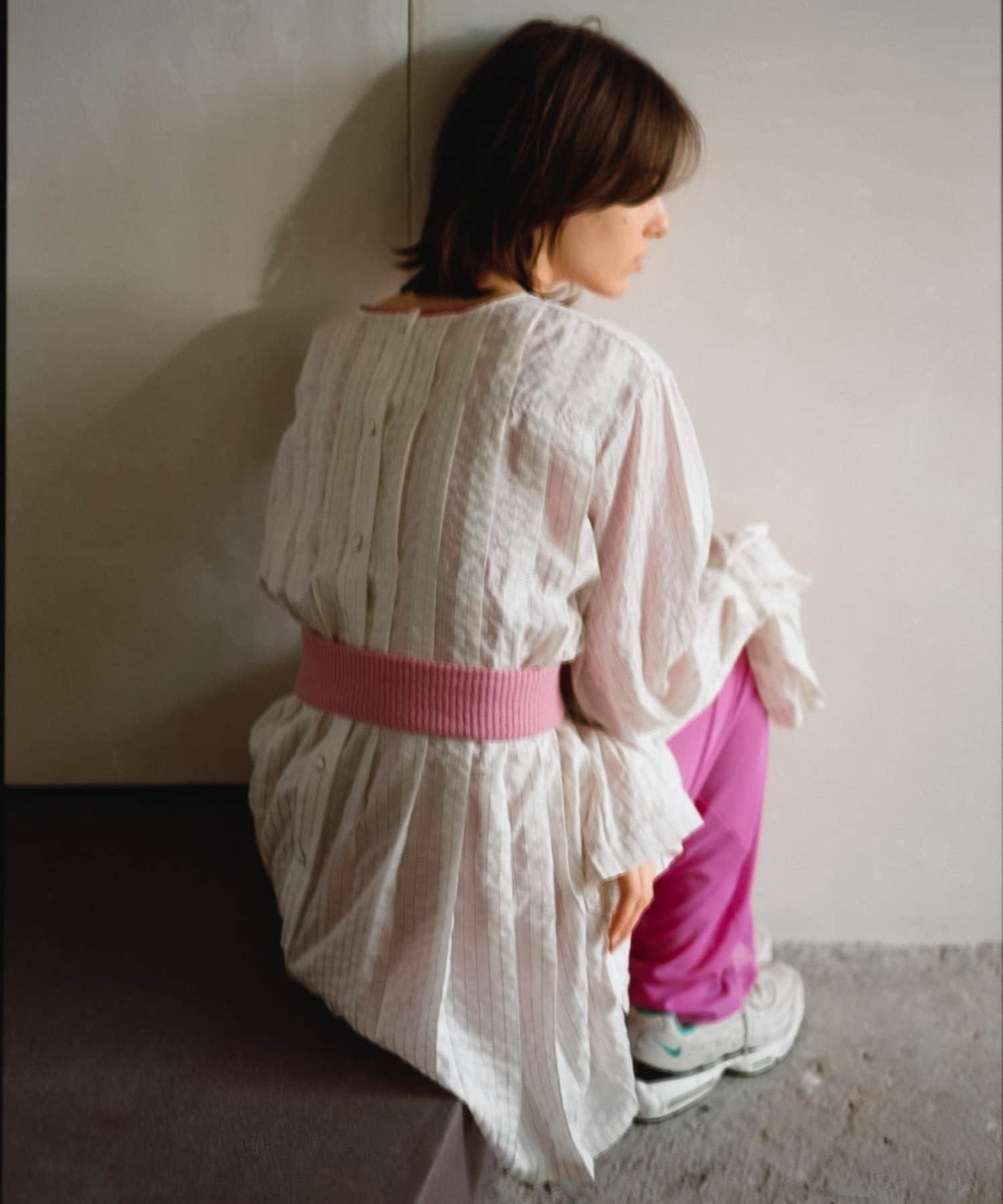 Pasterip】Pleated design blouse | OUTLET(アウトレット)レディース 