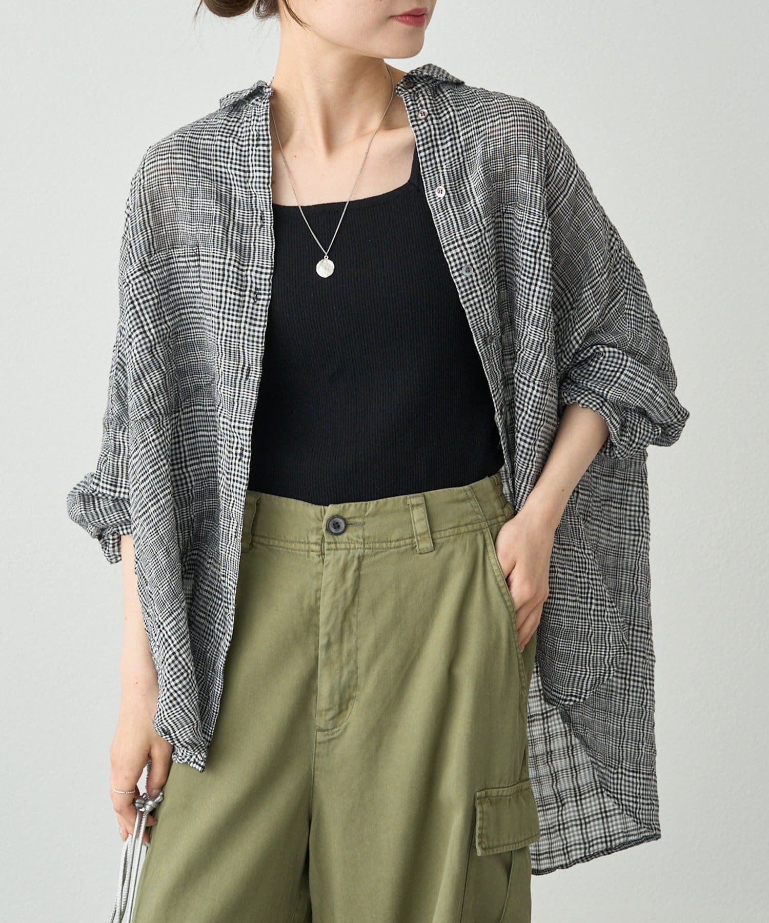PUAL CE CIN　2025 SS collection 【レトロシック】ミニマルなデザインとソフトなクラフト感による洗練されたレトロスタイルと上品で心地良いテクスチャーを重ねたコンフォートスタイ