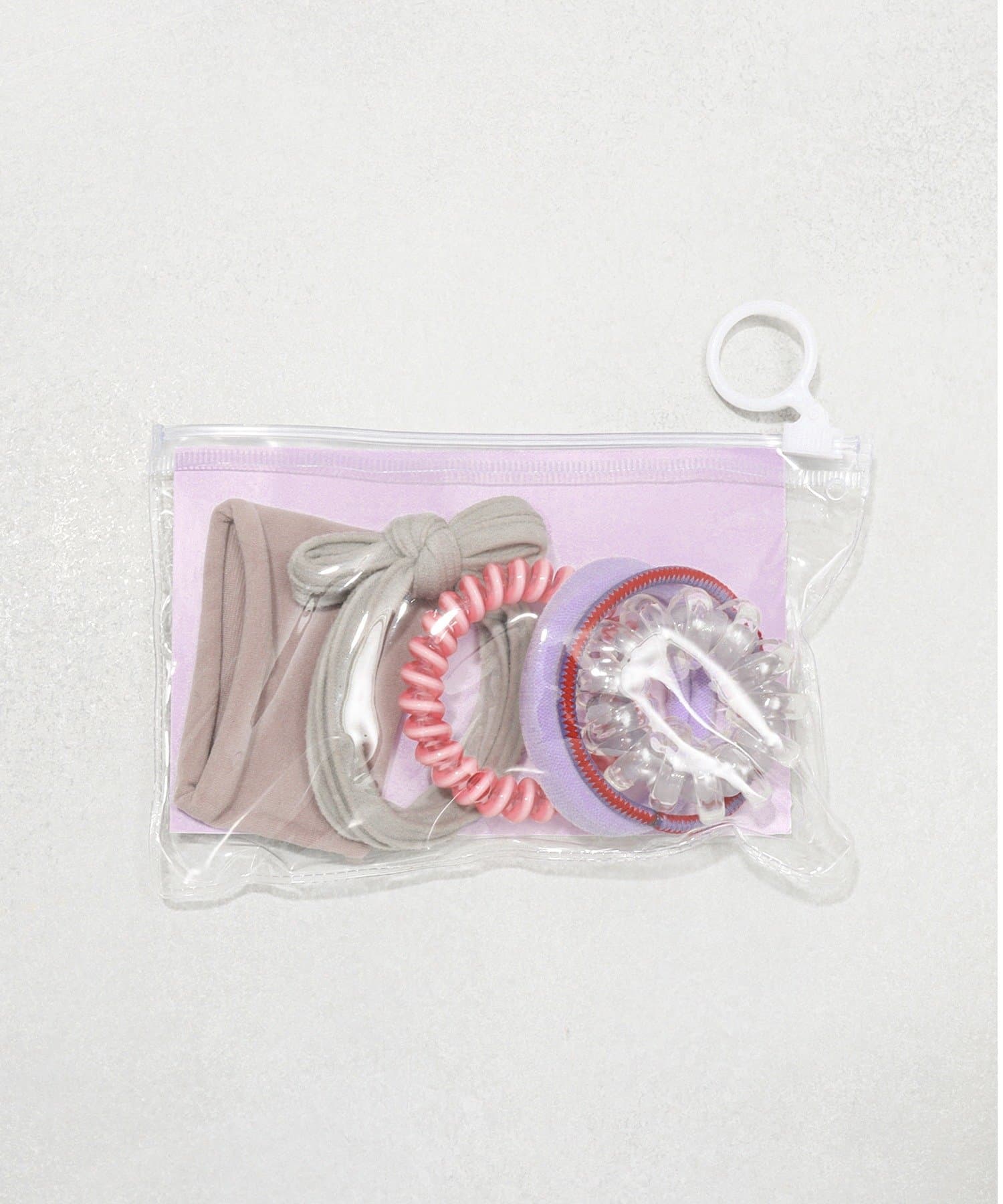ジャージコイルヘアゴムセット6個セット | 3COINS(スリー