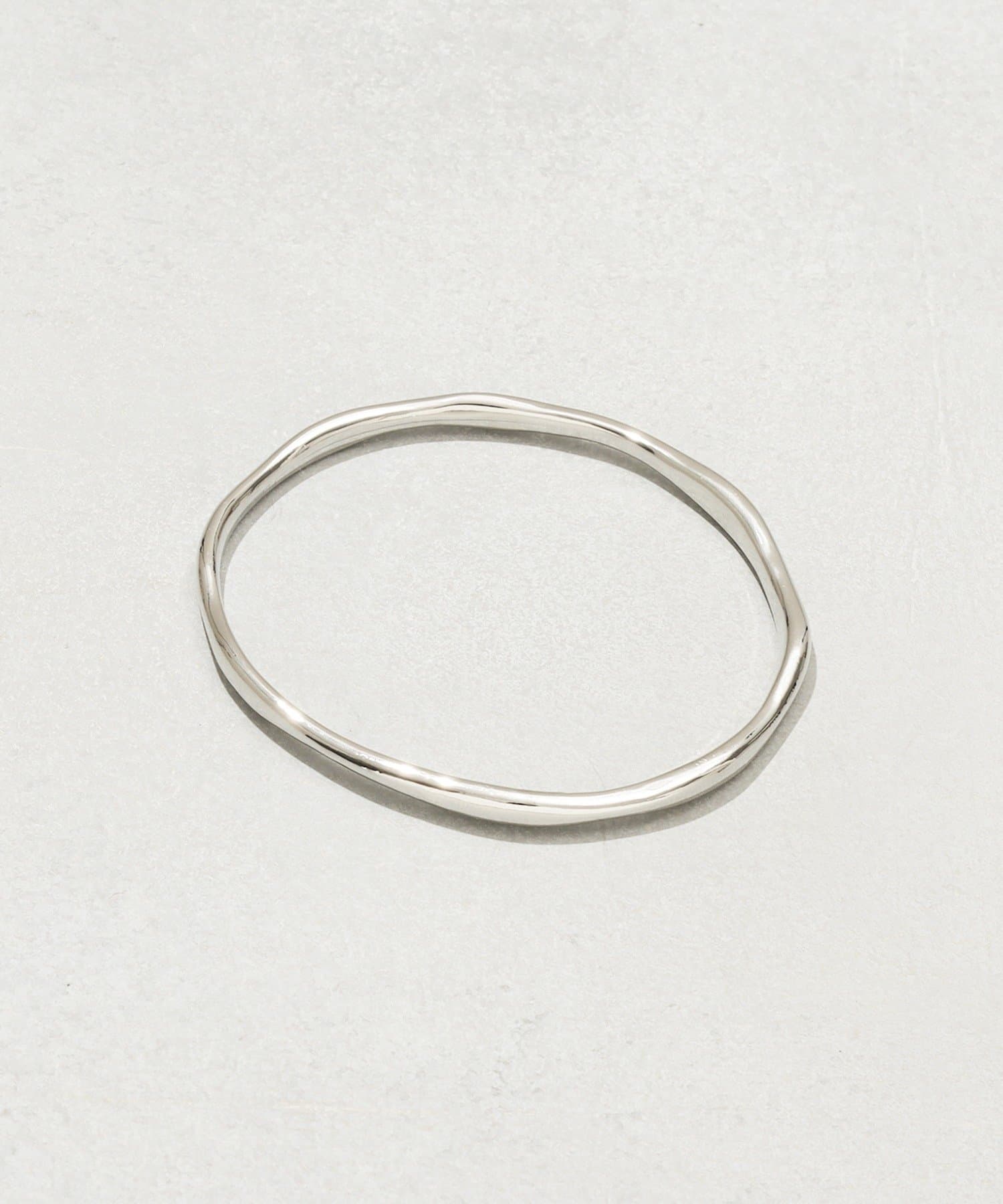 3COINS(スリーコインズ) イビツシンプルメタルブレス