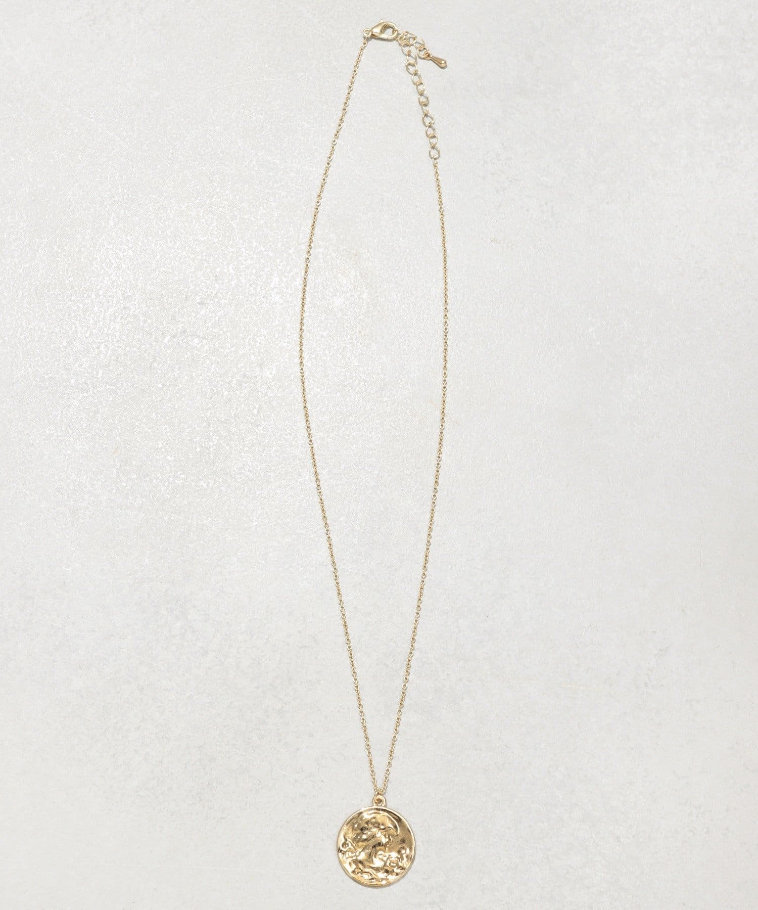3COINS(スリーコインズ) メタルパーツショートネックレス