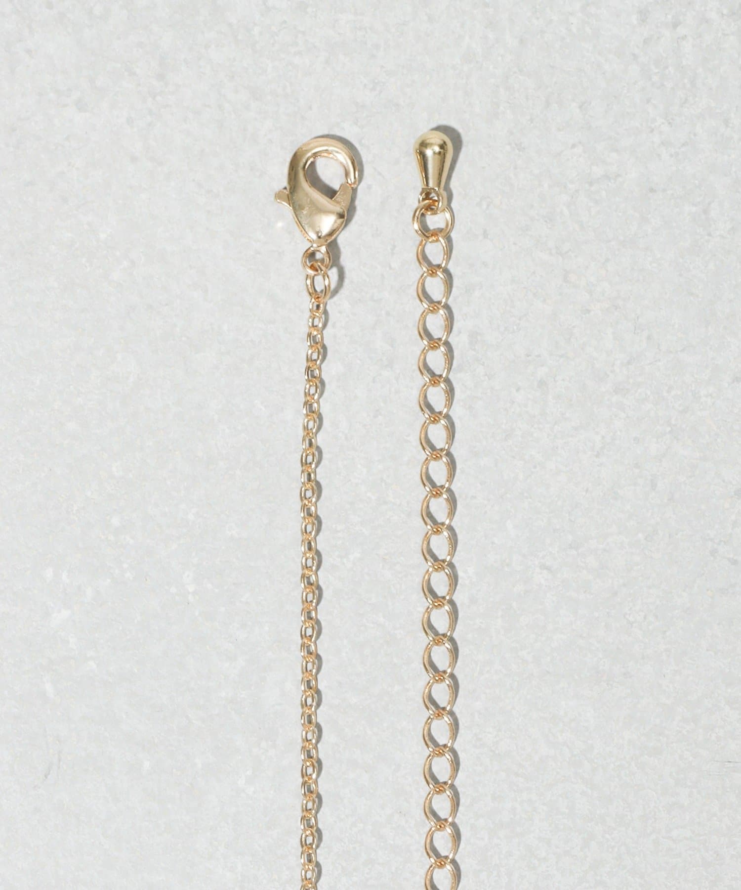 3COINS(スリーコインズ) シェルハートロングネックレス