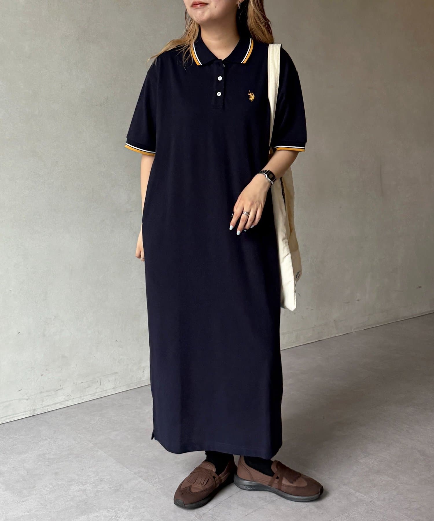 CPCM(シーピーシーエム) 【U.S. POLO ASSN.】ポロワンピース