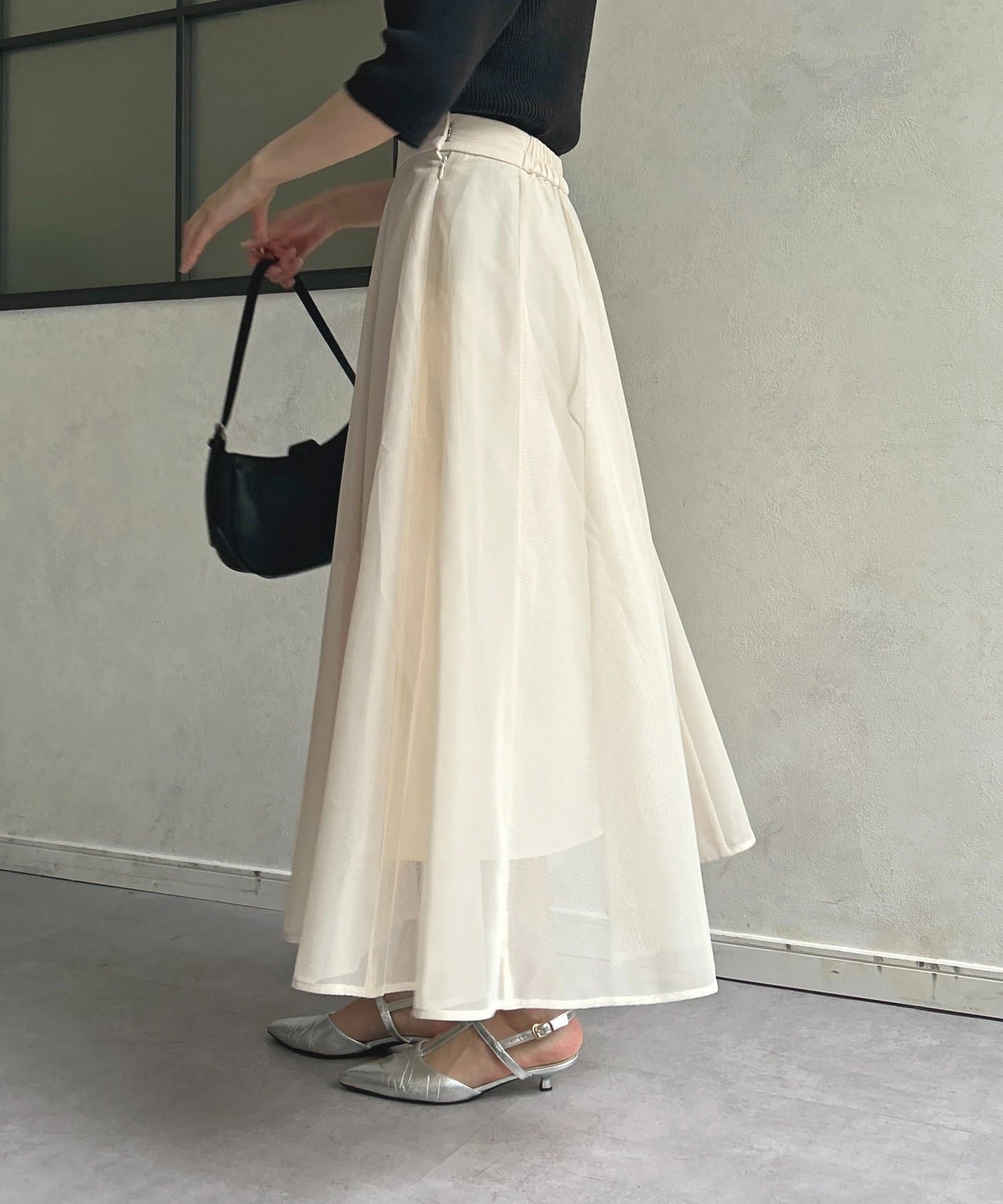 メッシュフレアスカート | Thevon.(ゼヴォン)レディース | PAL