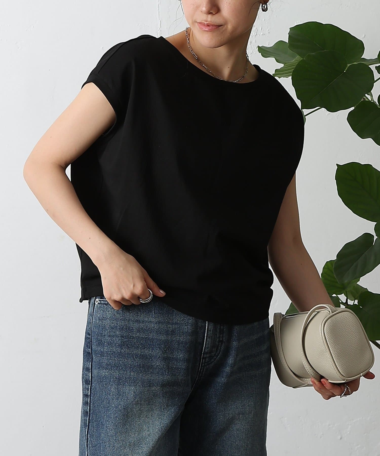 COLONY 2139(コロニー トゥーワンスリーナイン) 天竺フレンチスリーブプルオーバー