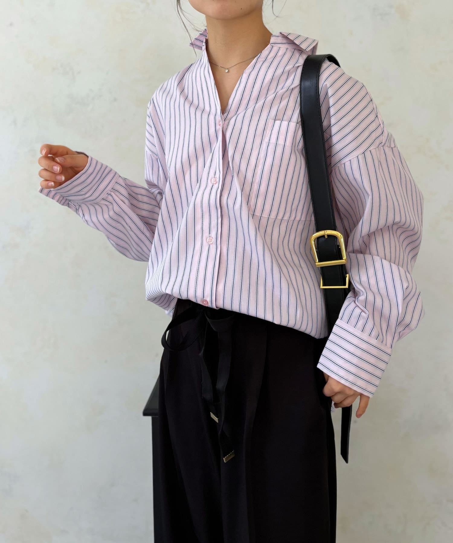 LOCUST(ローカスト) マルチストライプシャツ